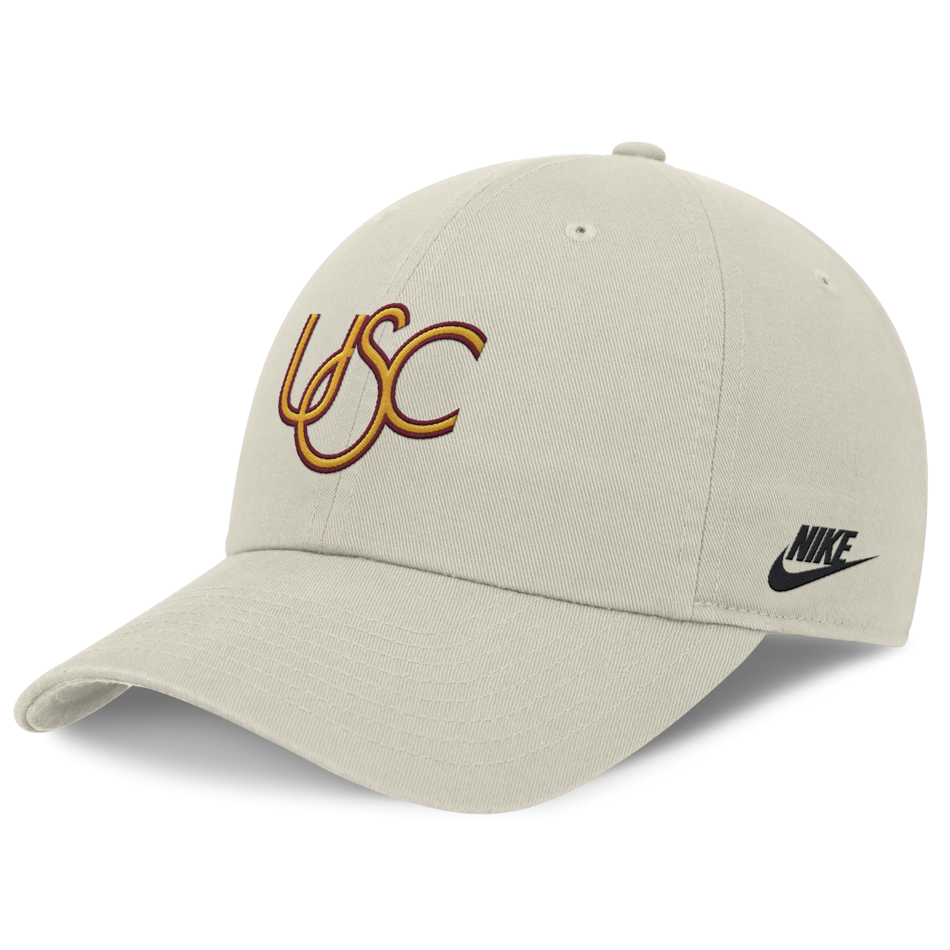 Alabama Crimson Tide Legacy Club Swoosh Men's Nike Dri-FIT College Adjustable Hat