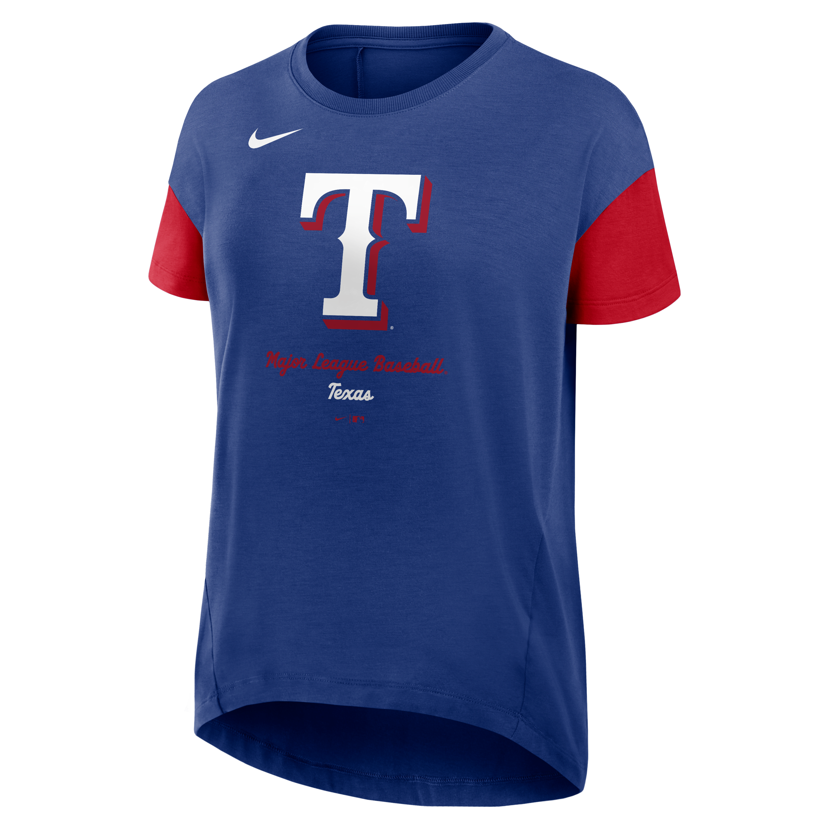 Texas Rangers Flowy Women’s Nike Dri-FIT MLB T-Shirt