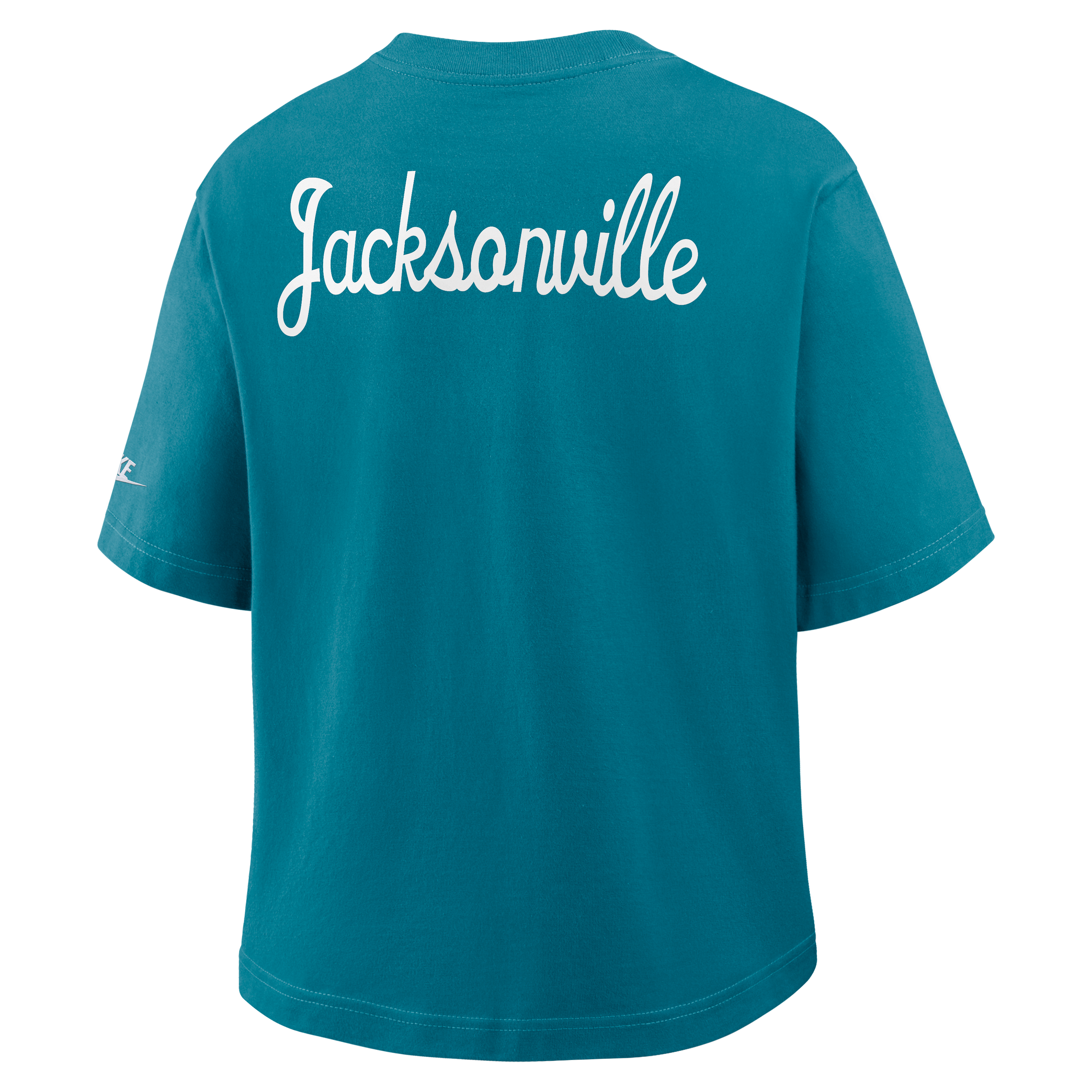 Jacksonville Jaguars Rewind Pocket Boxy Women's Nike NFL T-Shirt
