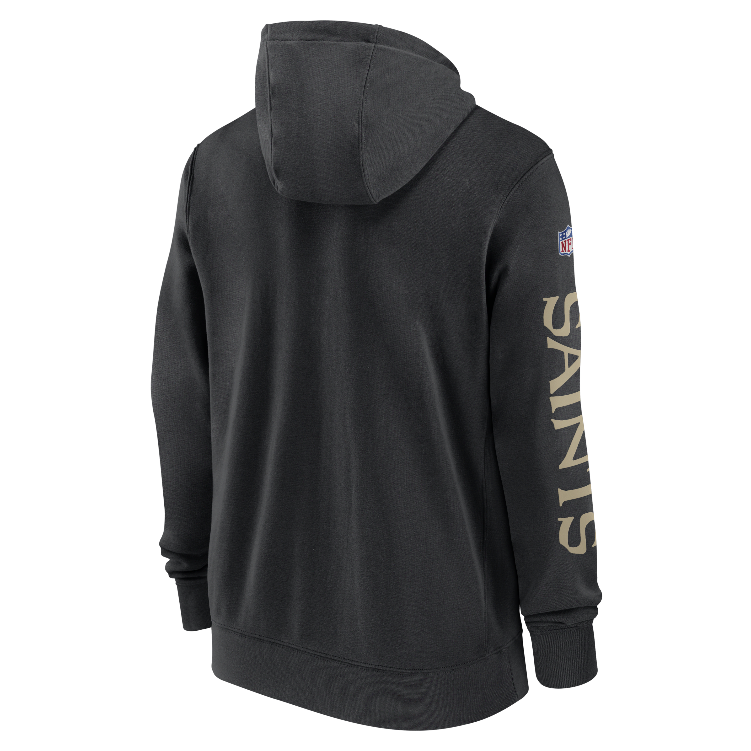 New Orleans Saints Sideline Team Issue Club Men's Nike Full Zip Hoodie