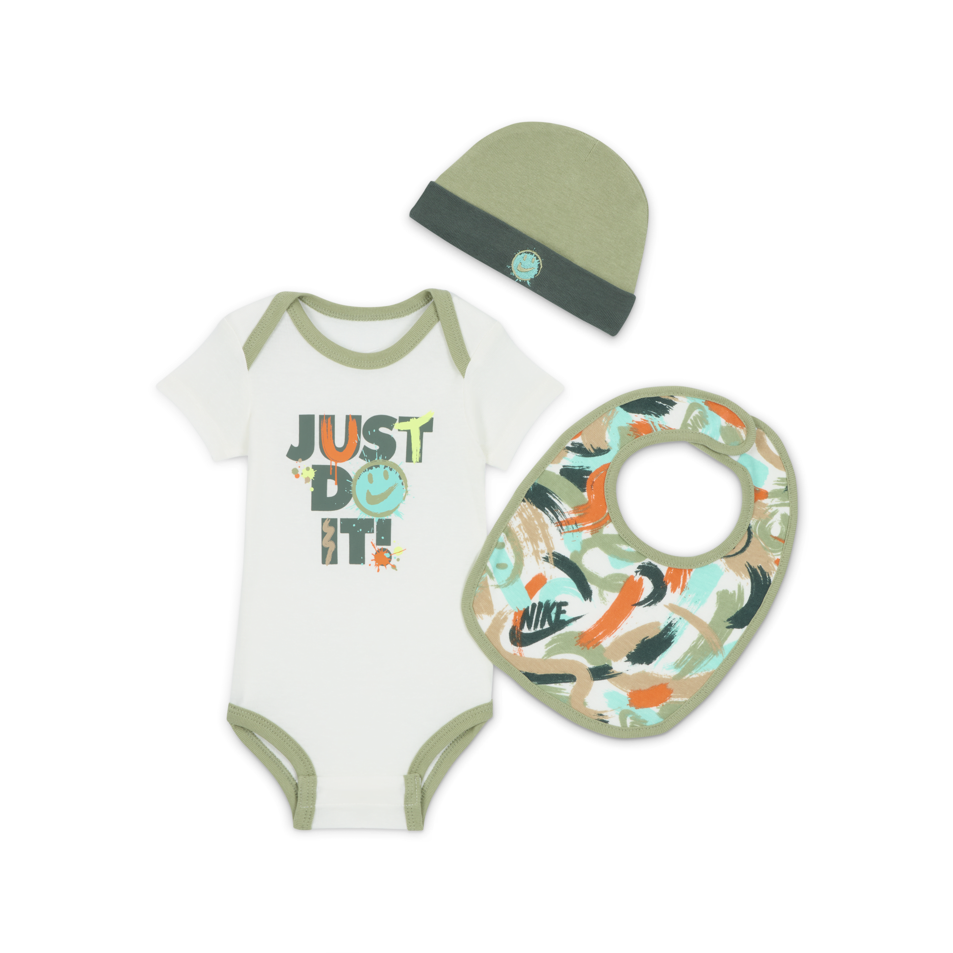 Nike Express Yourself Baby 3-Piece Bodysuit Set