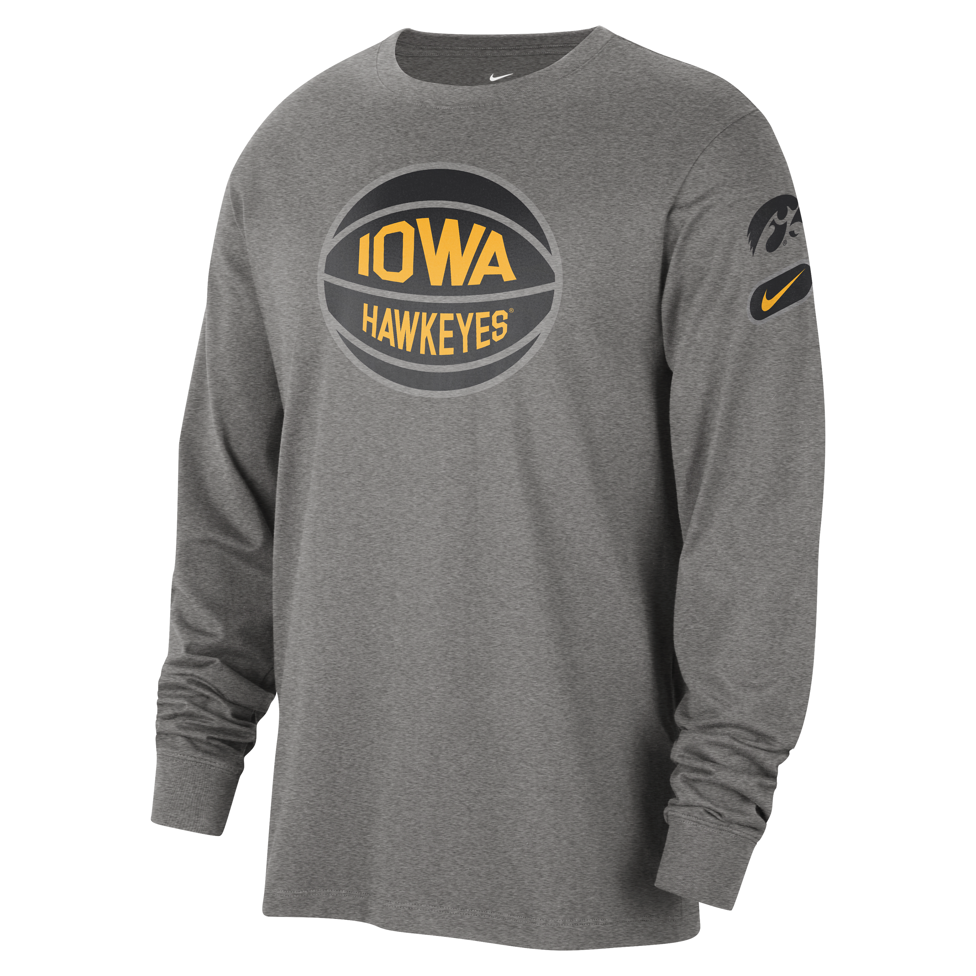 Iowa Fast Break Men's Nike College Long-Sleeve T-Shirt