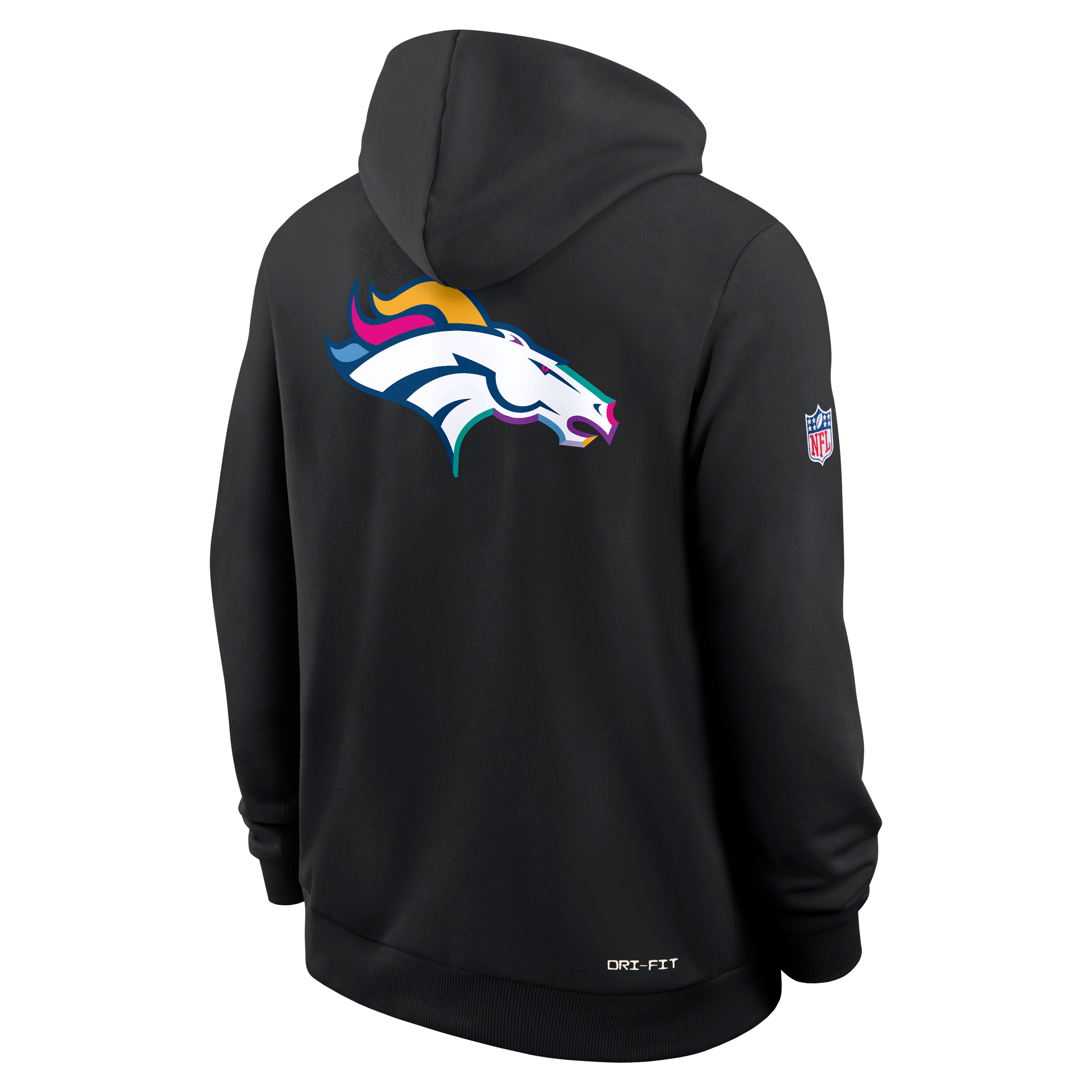 Denver Broncos Crucial Catch Sideline Men's Nike Dri-FIT NFL Pullover Hoodie