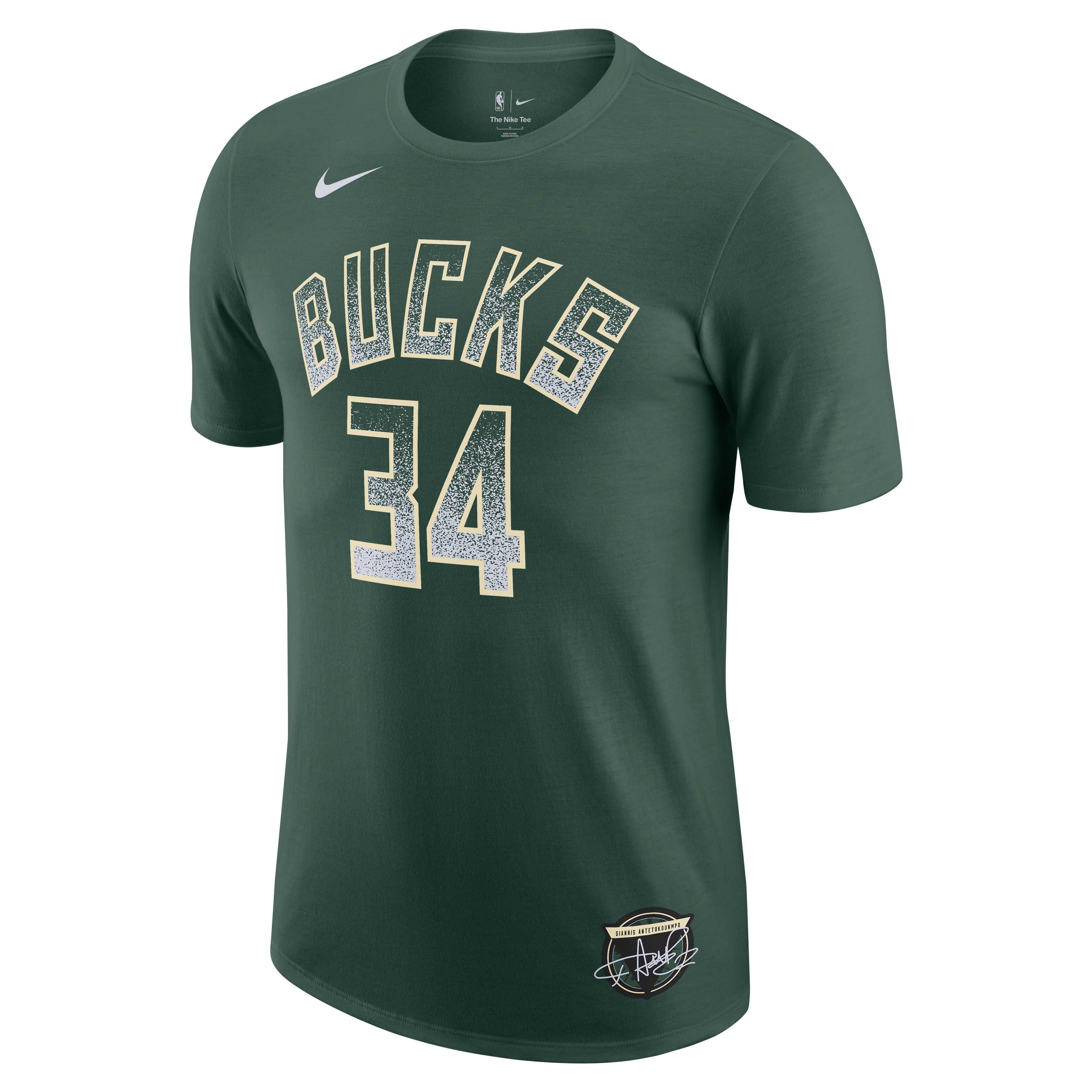 Giannis Antetokounmpo Milwaukee Bucks Select Series Men's Nike NBA T-Shirt