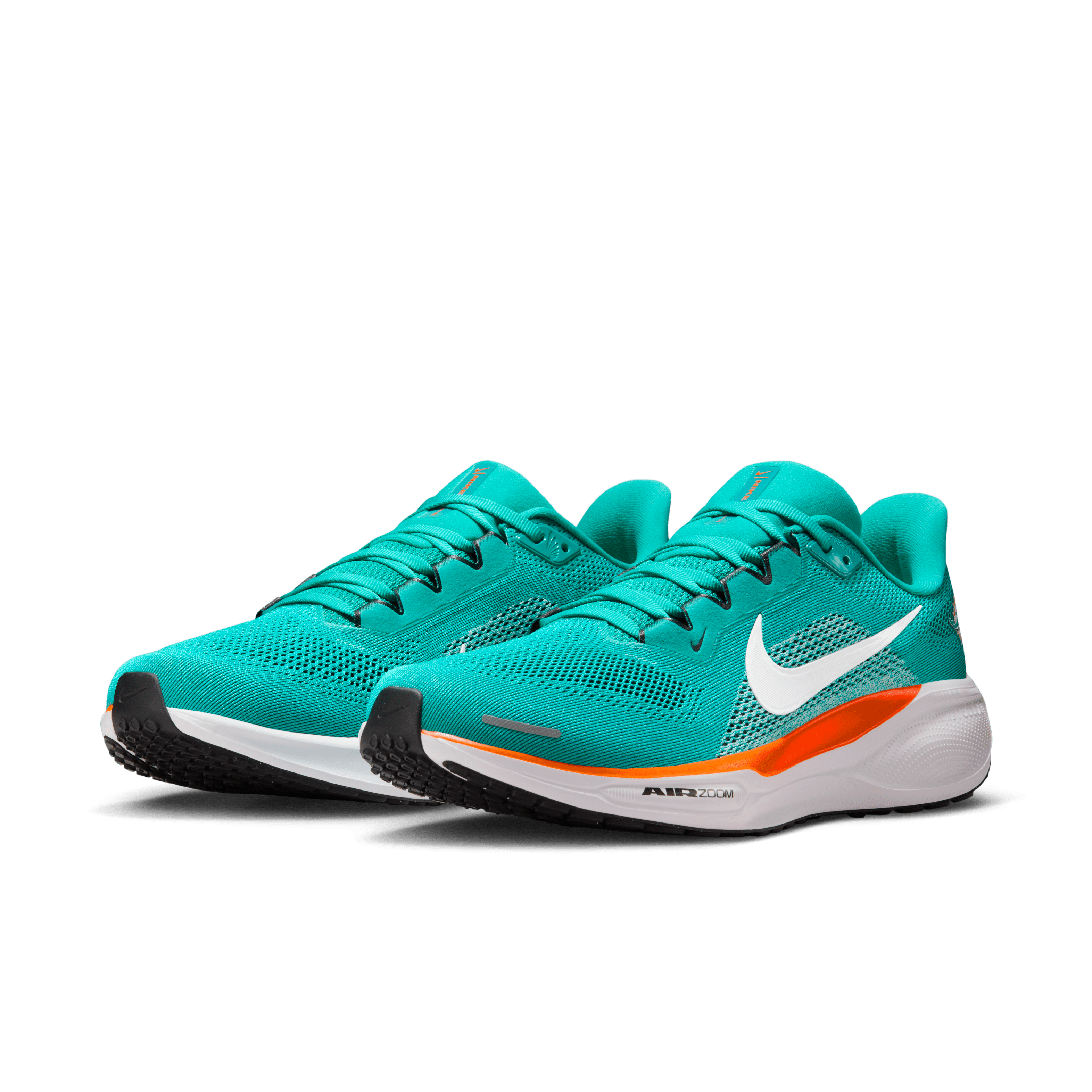 Miami Dolphins Pegasus 41 Men's Nike NFL Road Running Shoes