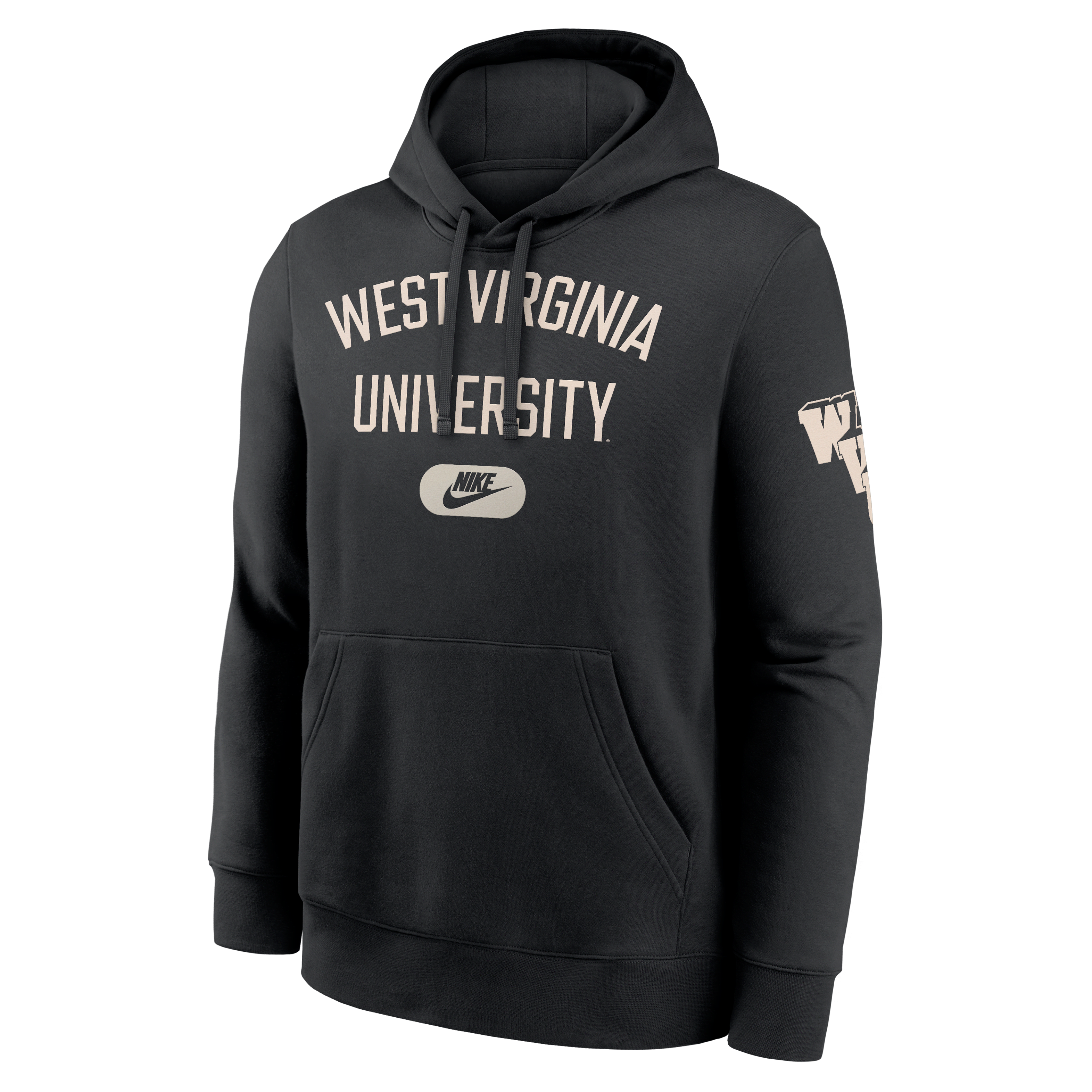 West Virginia Club Men's Nike College Pullover Hoodie