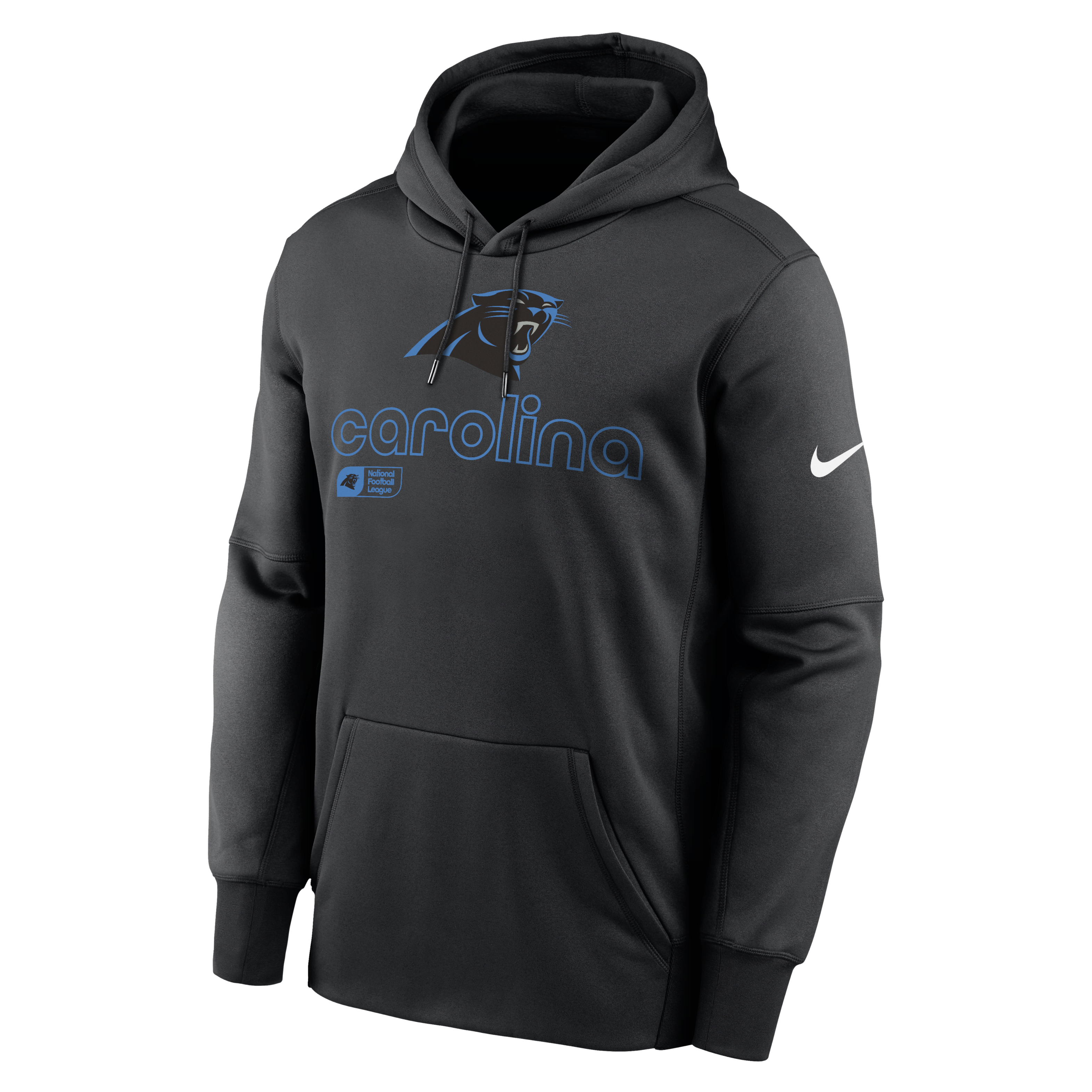 Carolina Panthers Icon Men’s Nike Therma NFL Pullover Hoodie