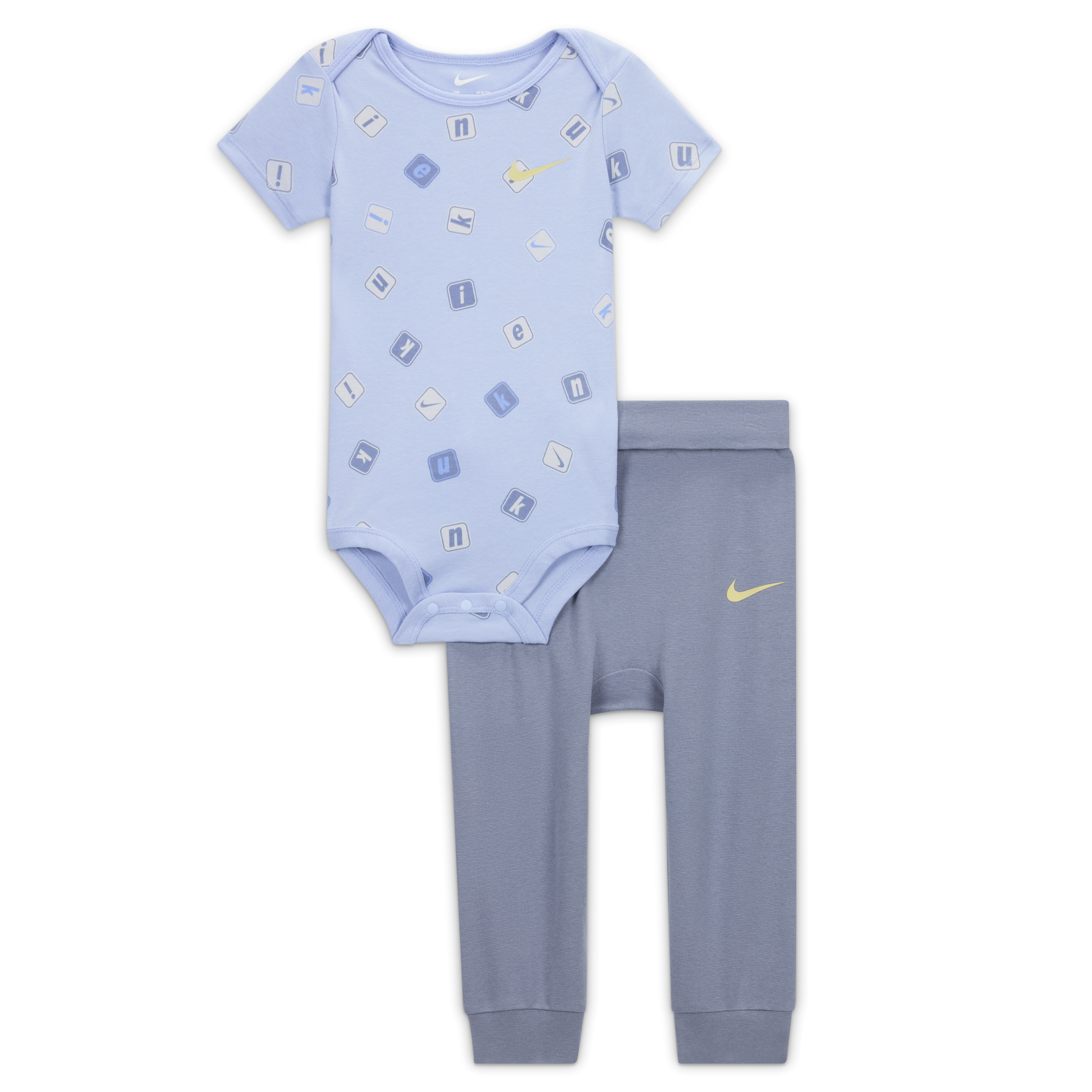 Nike Baby (12-24M) 2-Piece Printed Bodysuit Set