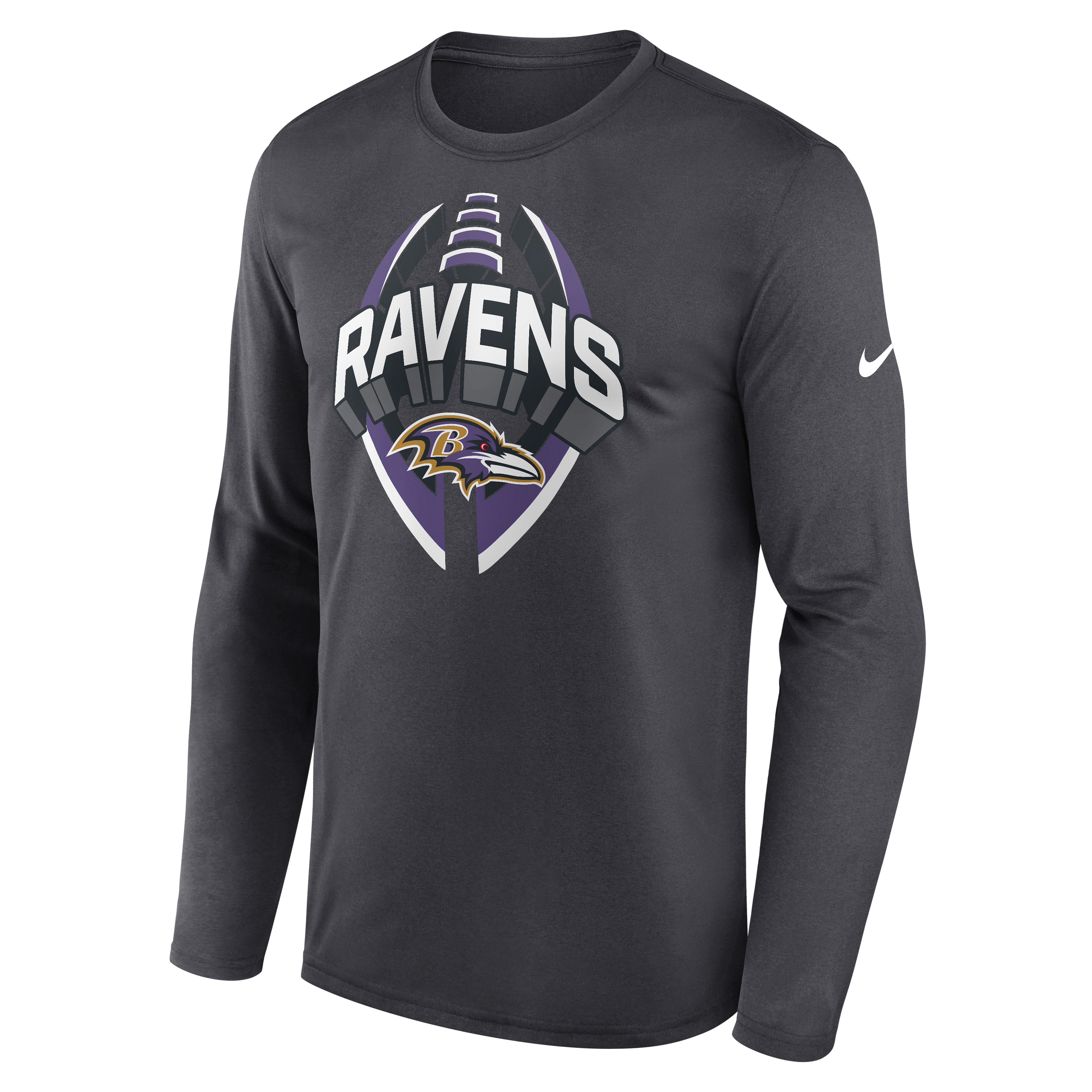 Baltimore Ravens Legend Icon Men's Nike Dri-FIT NFL Long-Sleeve T-Shirt