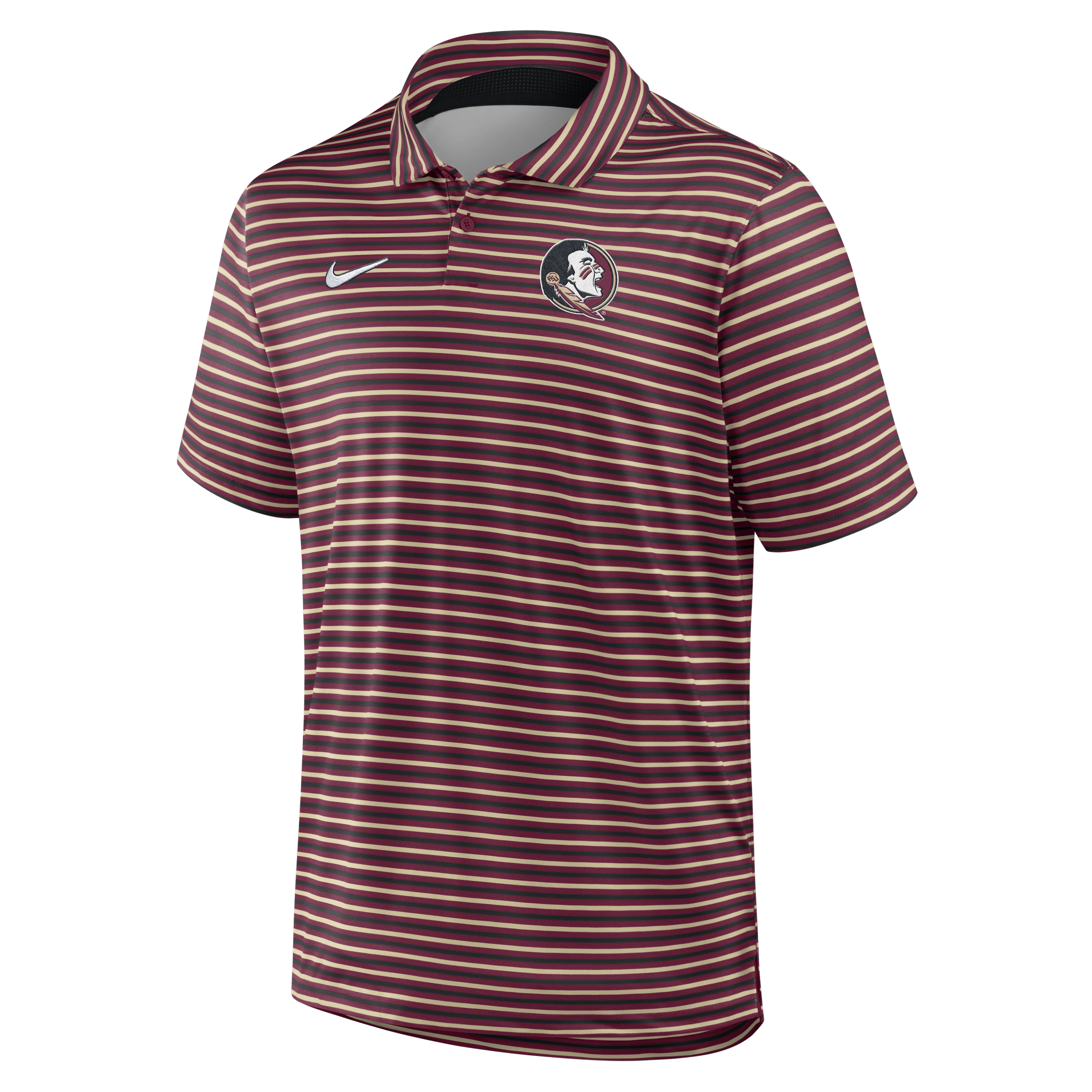 Florida State Tour Stripe Men's Nike Dri-FIT College Polo