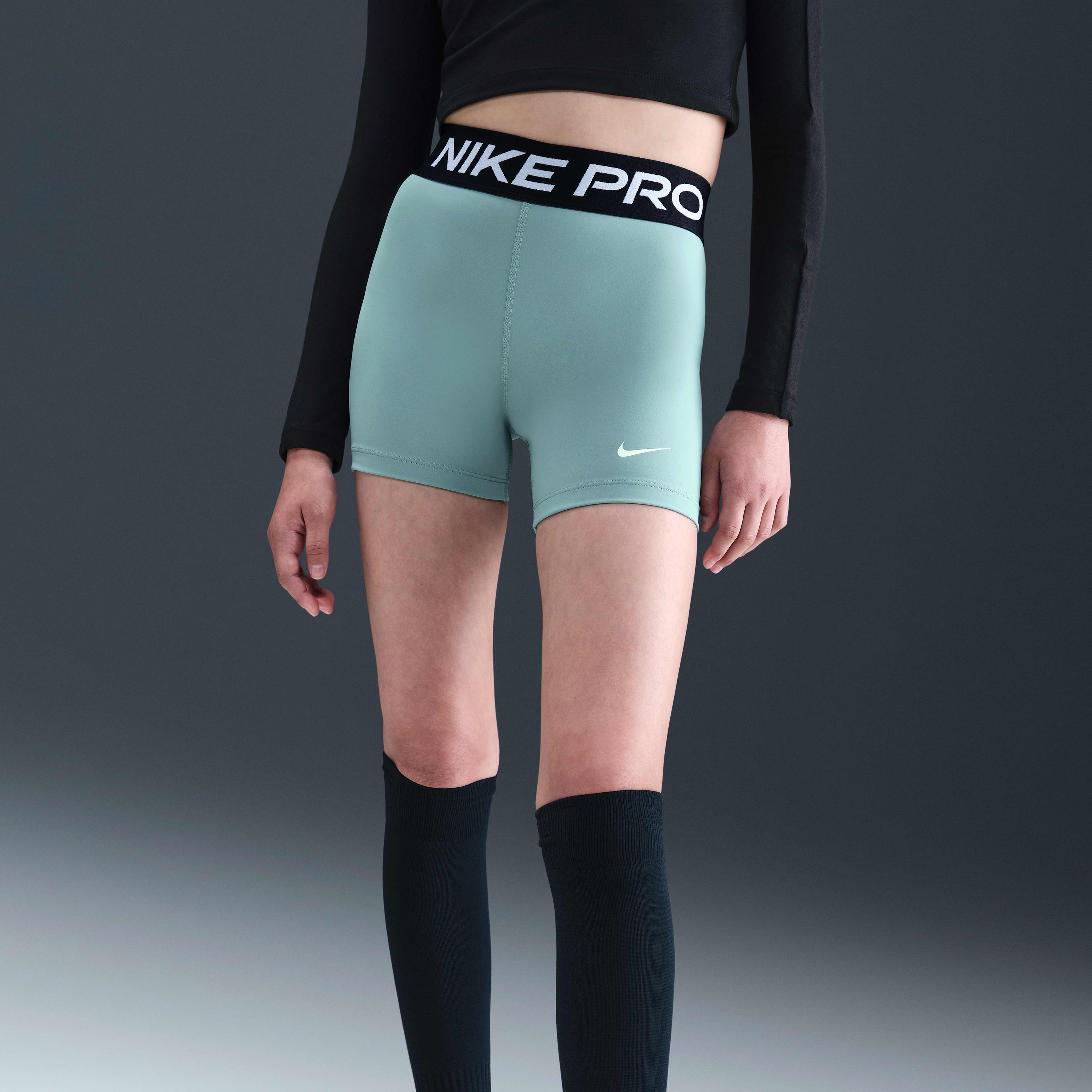 Nike Pro Girls' Dri-FIT 3" Shorts