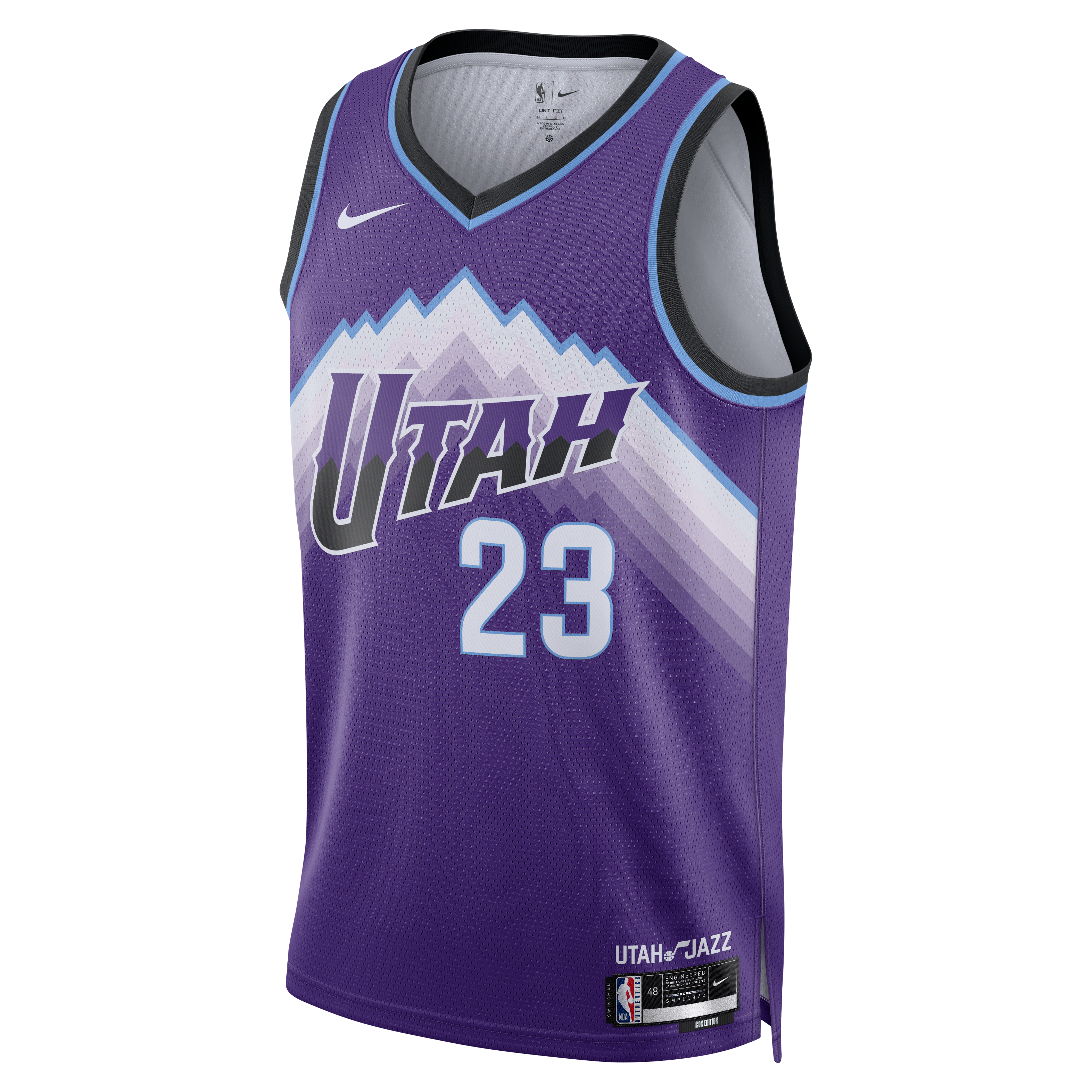 Lauri Markkanen Utah Jazz 2025/26 Icon Edition Men's Nike Dri-FIT NBA Swingman Jersey