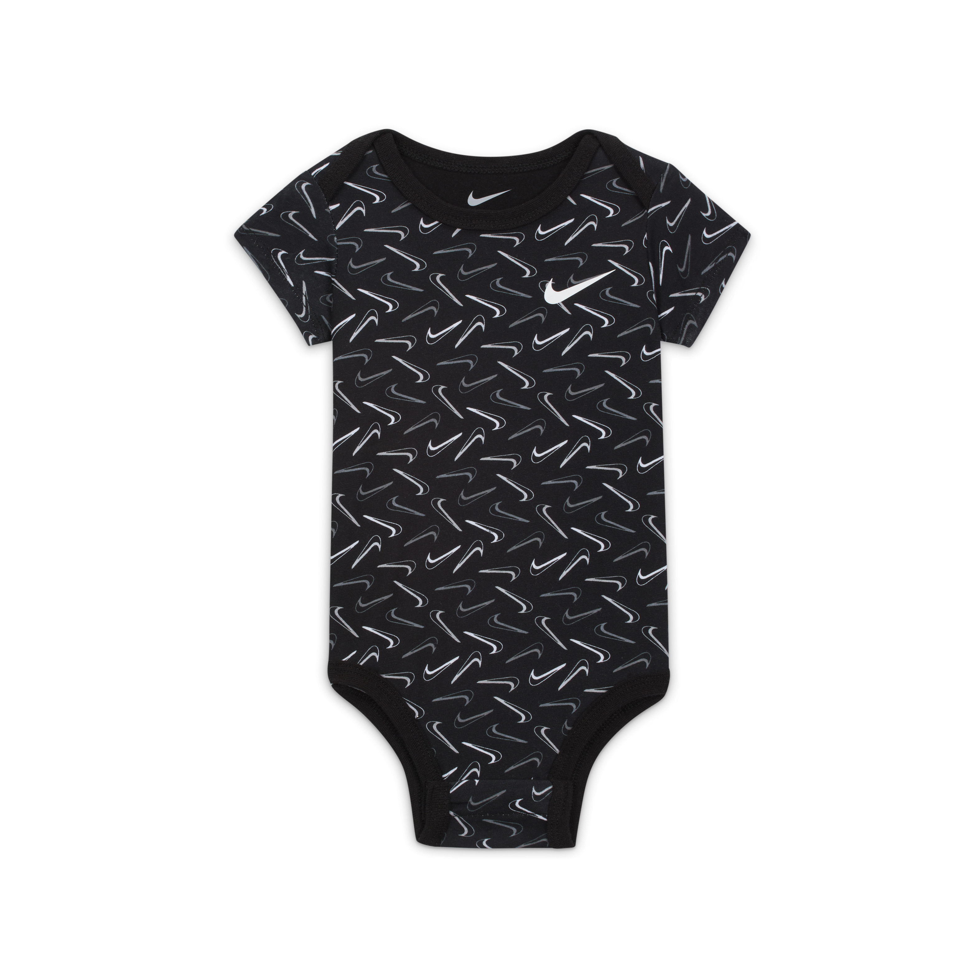 Nike Swoosh Baby (0-9M) 3-Piece Logo Bodysuit Set