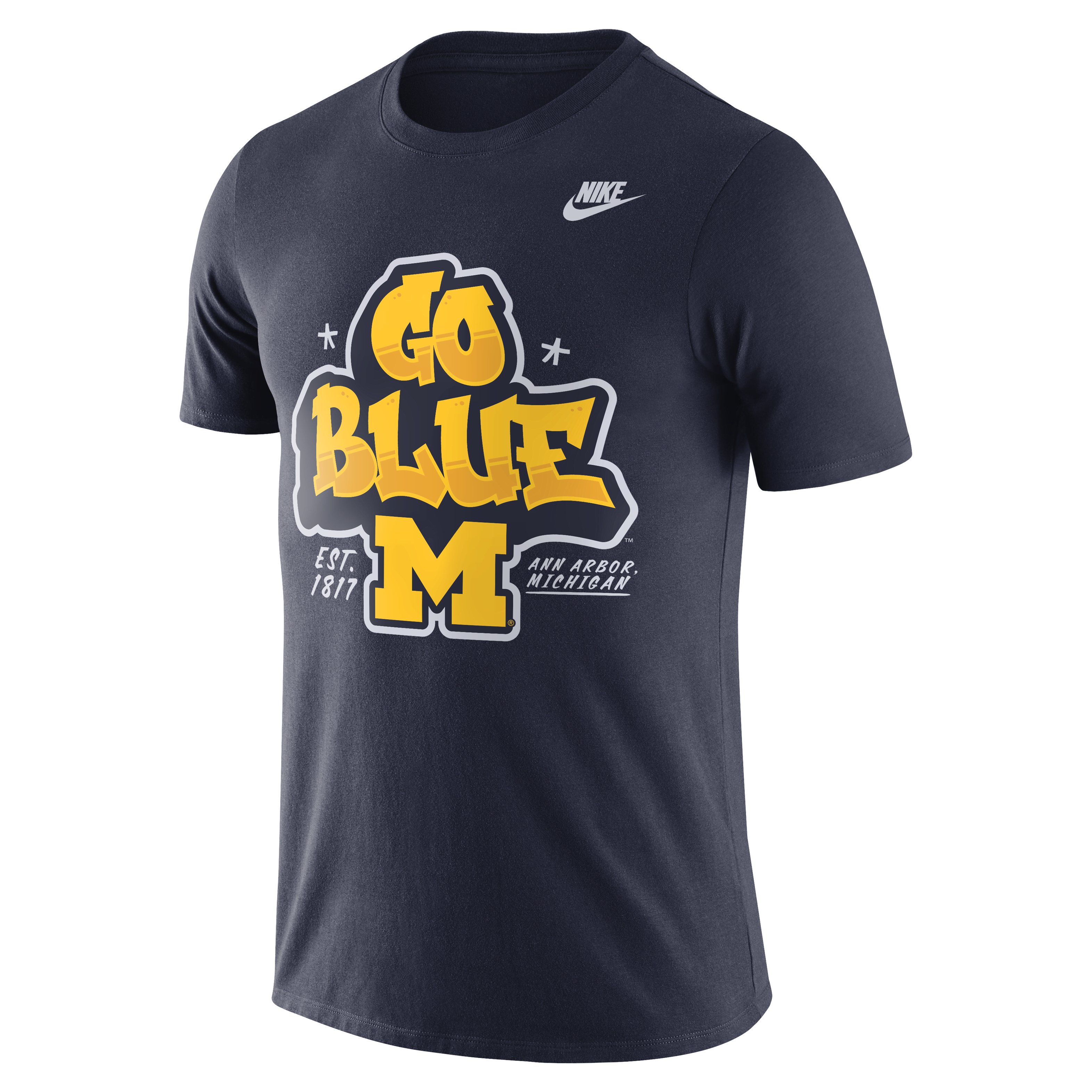 Michigan Men's Nike College T-Shirt