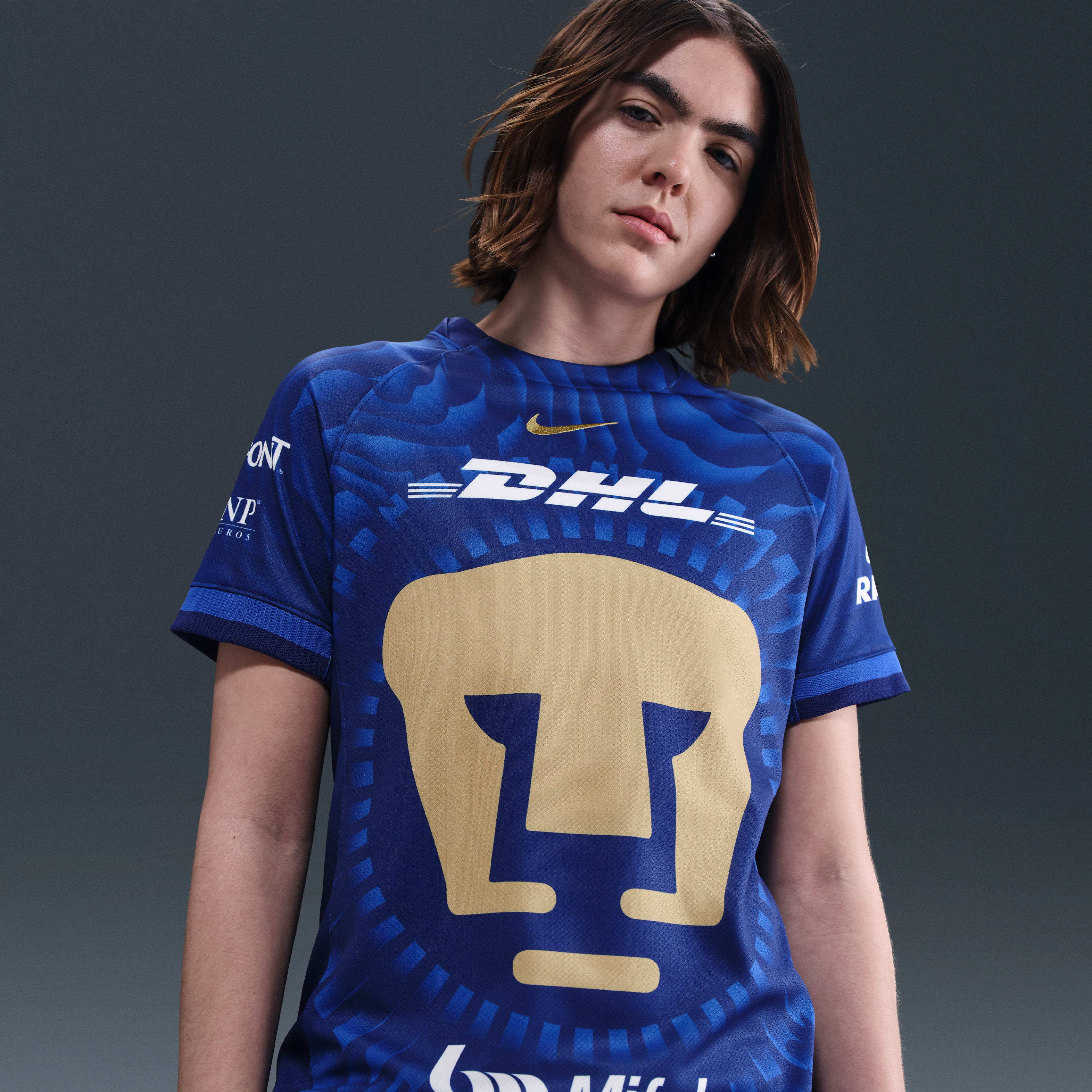 Pumas UNAM 2025/26 Stadium Away Women's Nike Dri-FIT Soccer Replica Jersey