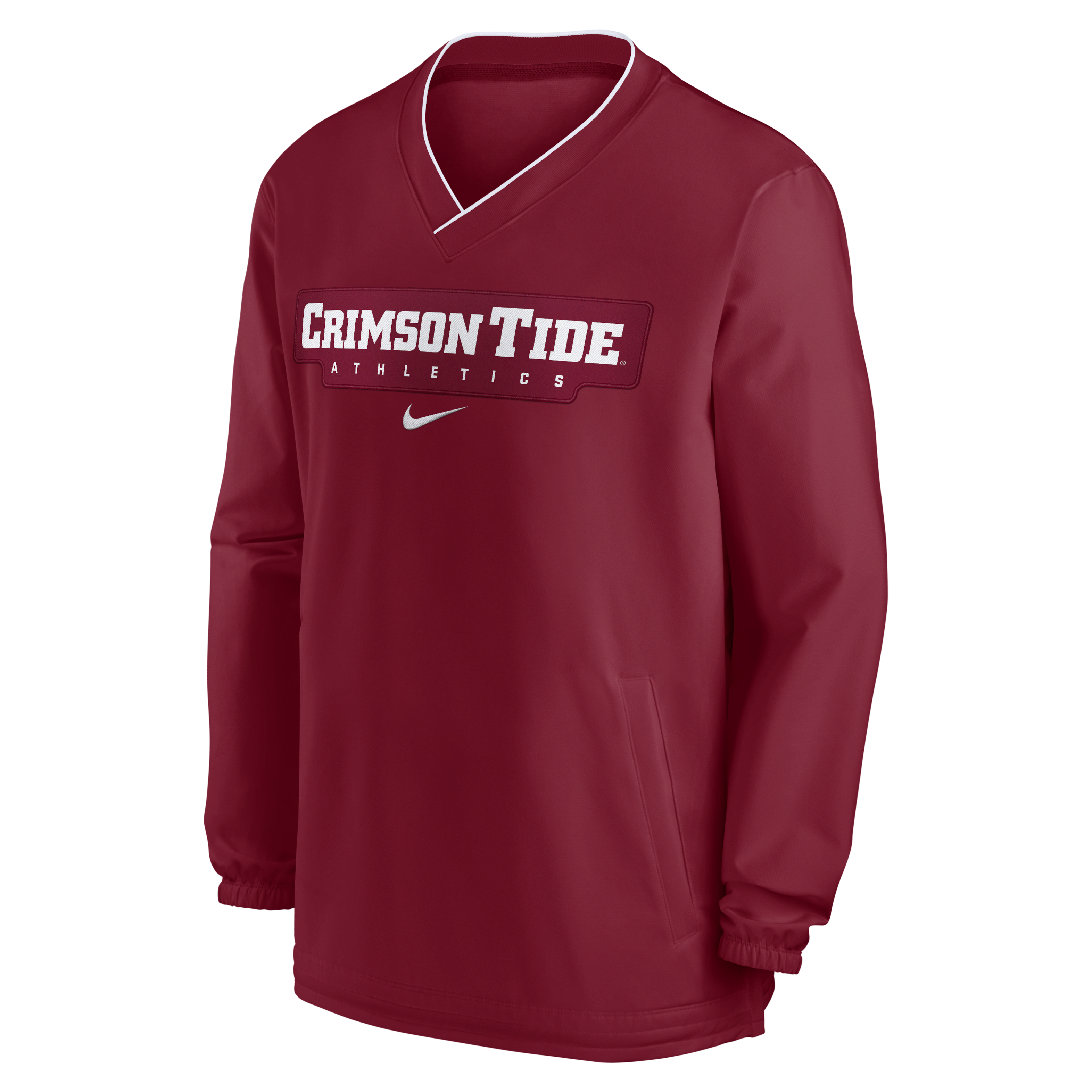 Alabama Crimson Tide Sideline Men's Nike College Long-Sleeve Windshirt