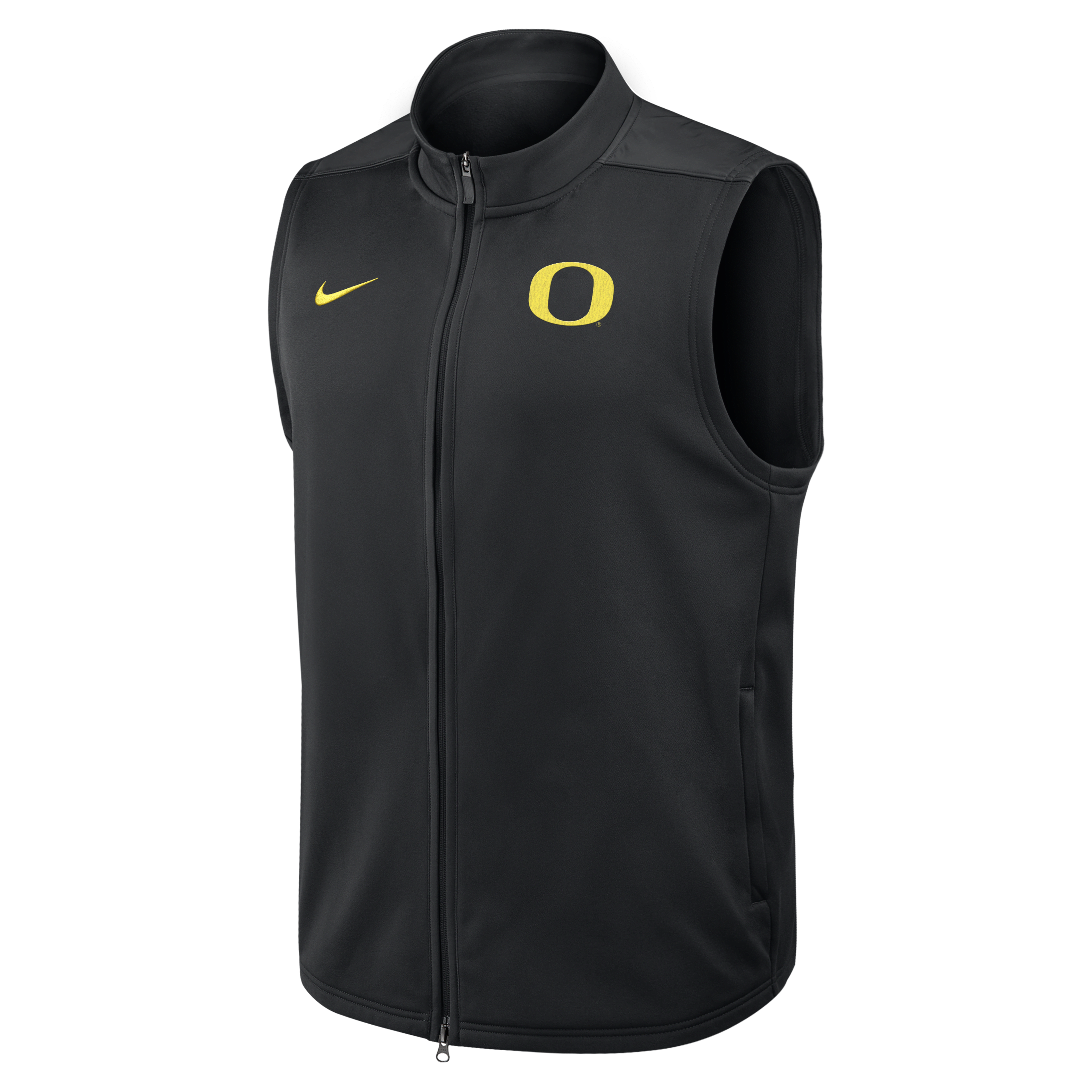 Oregon Victory Men's Nike Therma-FIT College Full-Zip Vest
