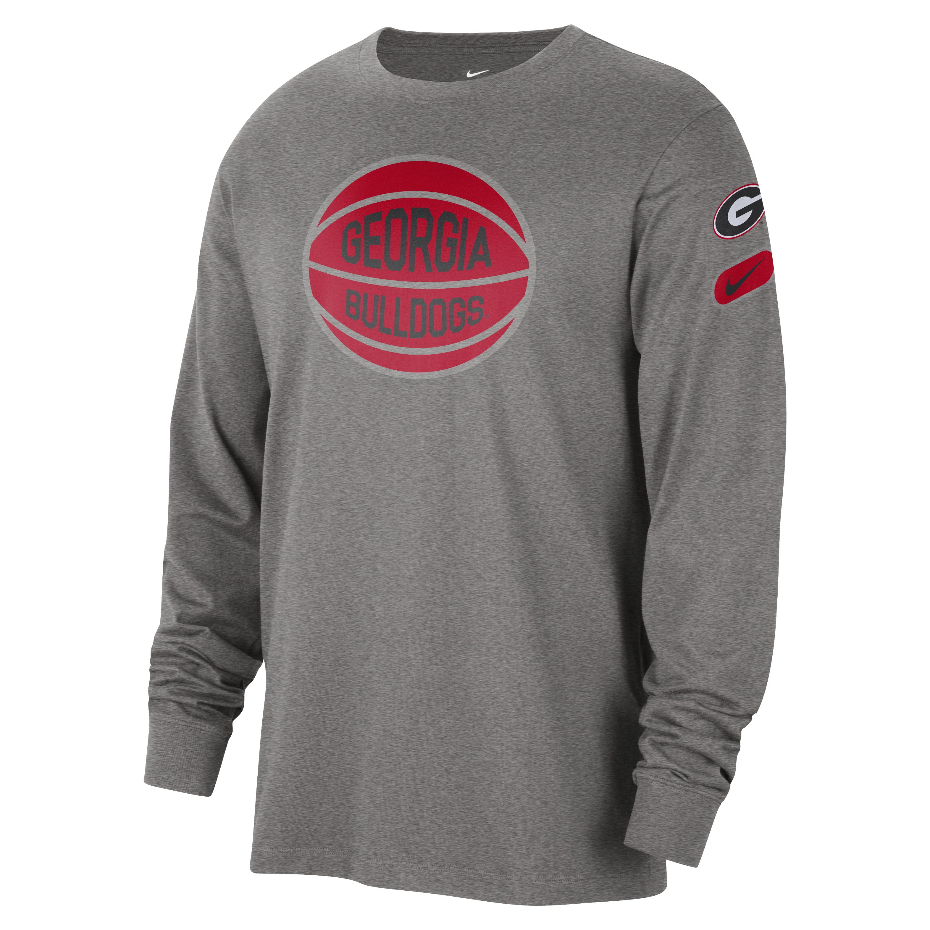 Georgia Fast Break Men's Nike College Long-Sleeve T-Shirt