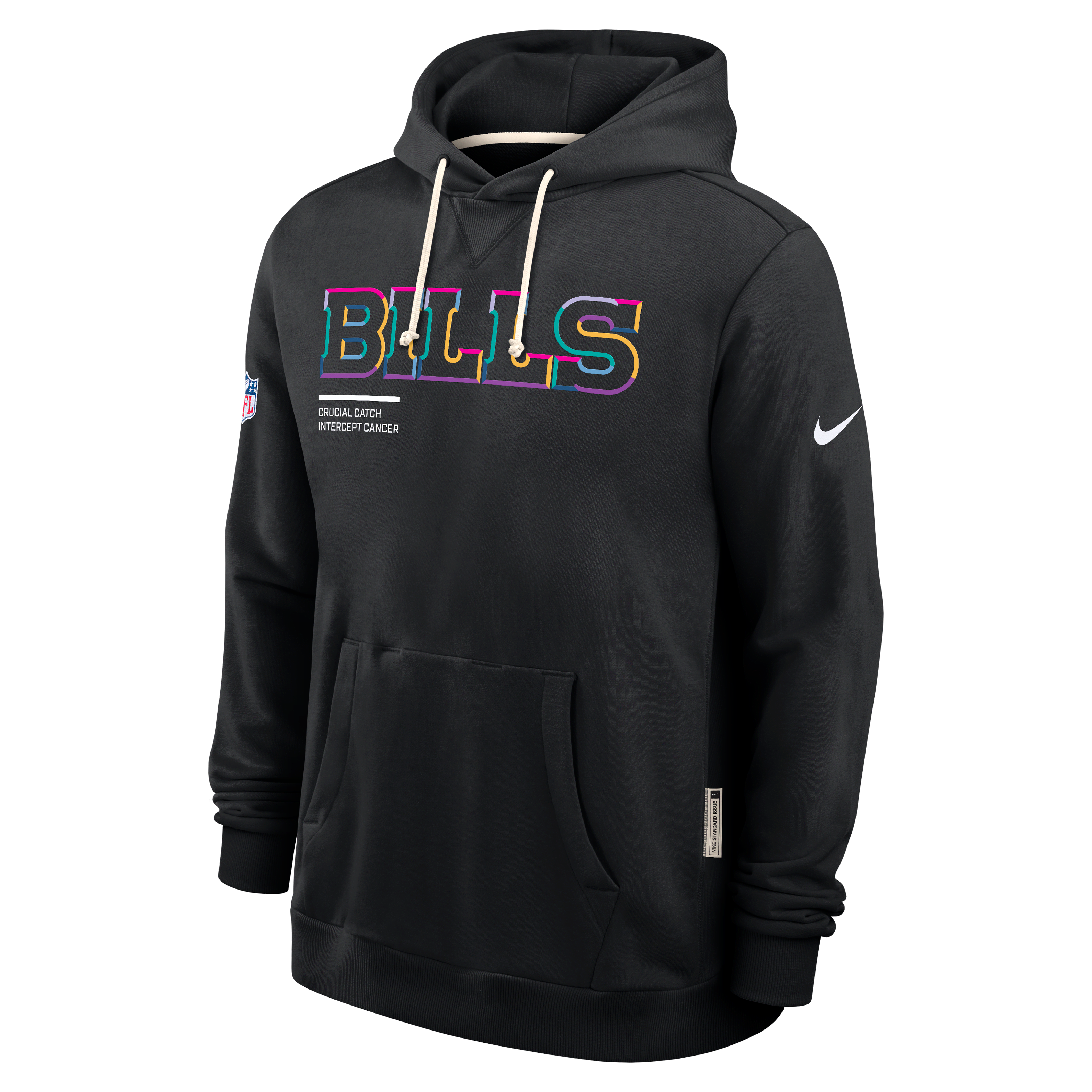 Buffalo Bills Crucial Catch Sideline Men's Nike Dri-FIT NFL Pullover Hoodie