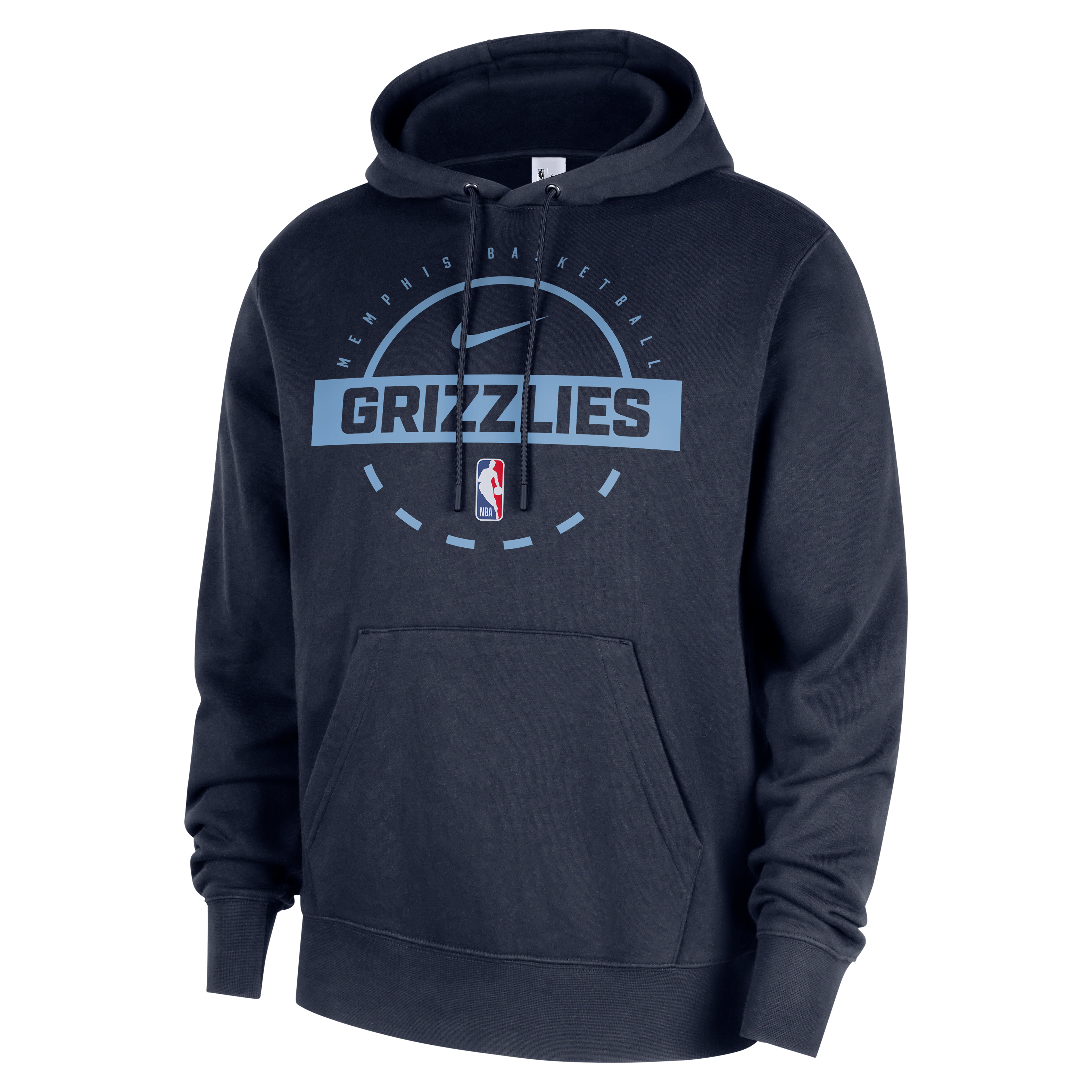Memphis Grizzlies Club Men's Nike NBA Practice Pullover Hoodie