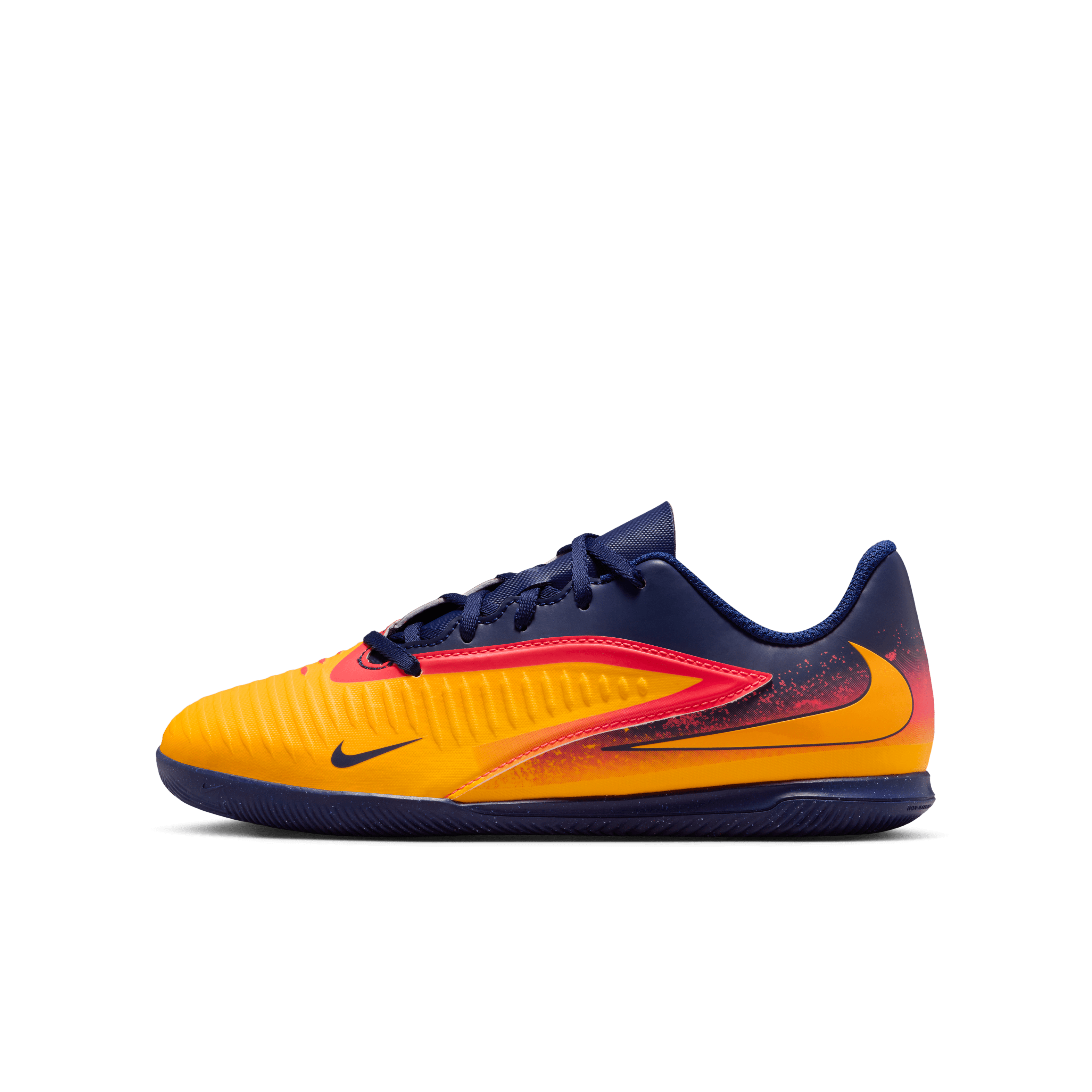Nike Jr. Phantom 6 Low Club "Erling Haaland" Big Kids' Indoor/Court Soccer Shoes