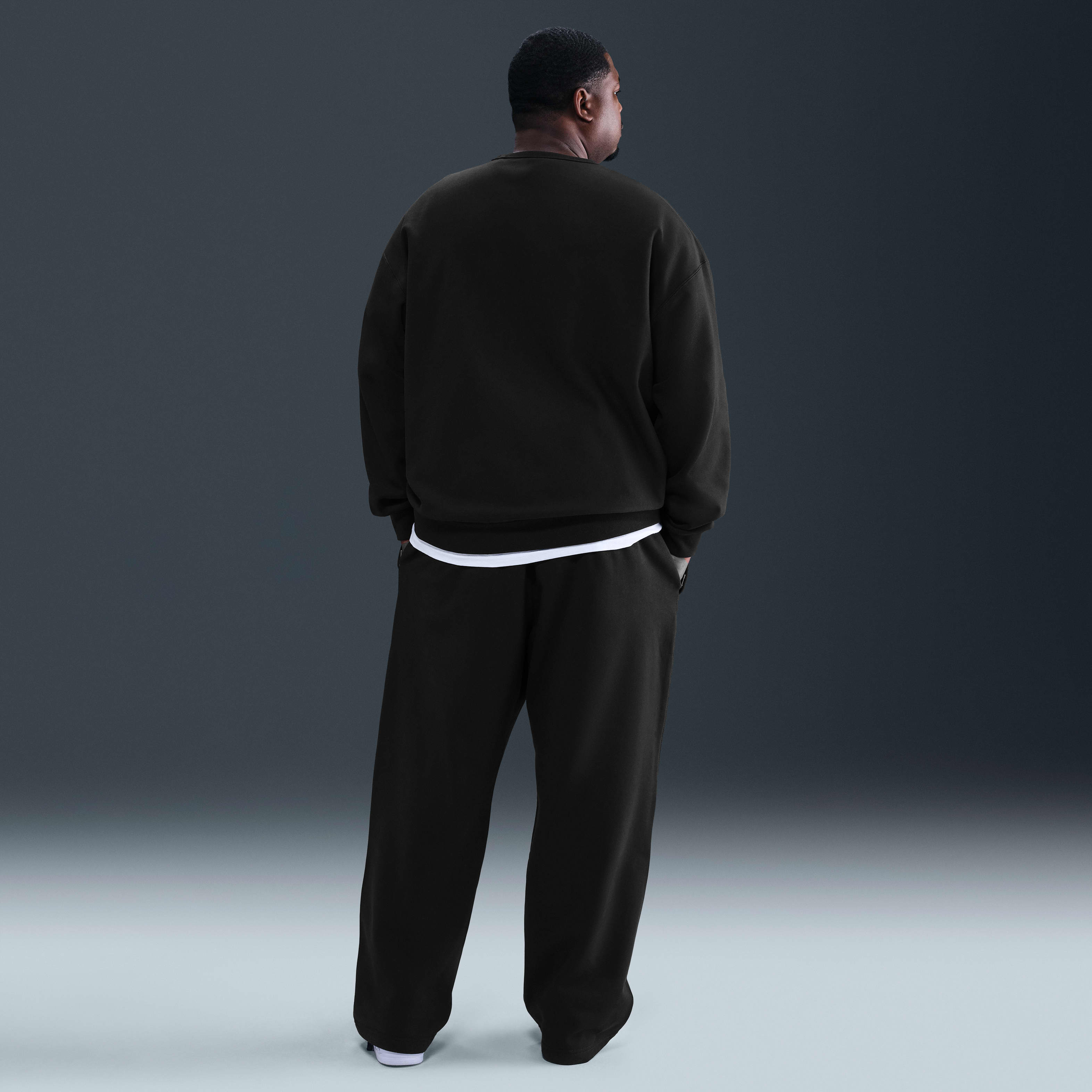 Nike Solo Swoosh Men's Fleece Open-Hem Pants