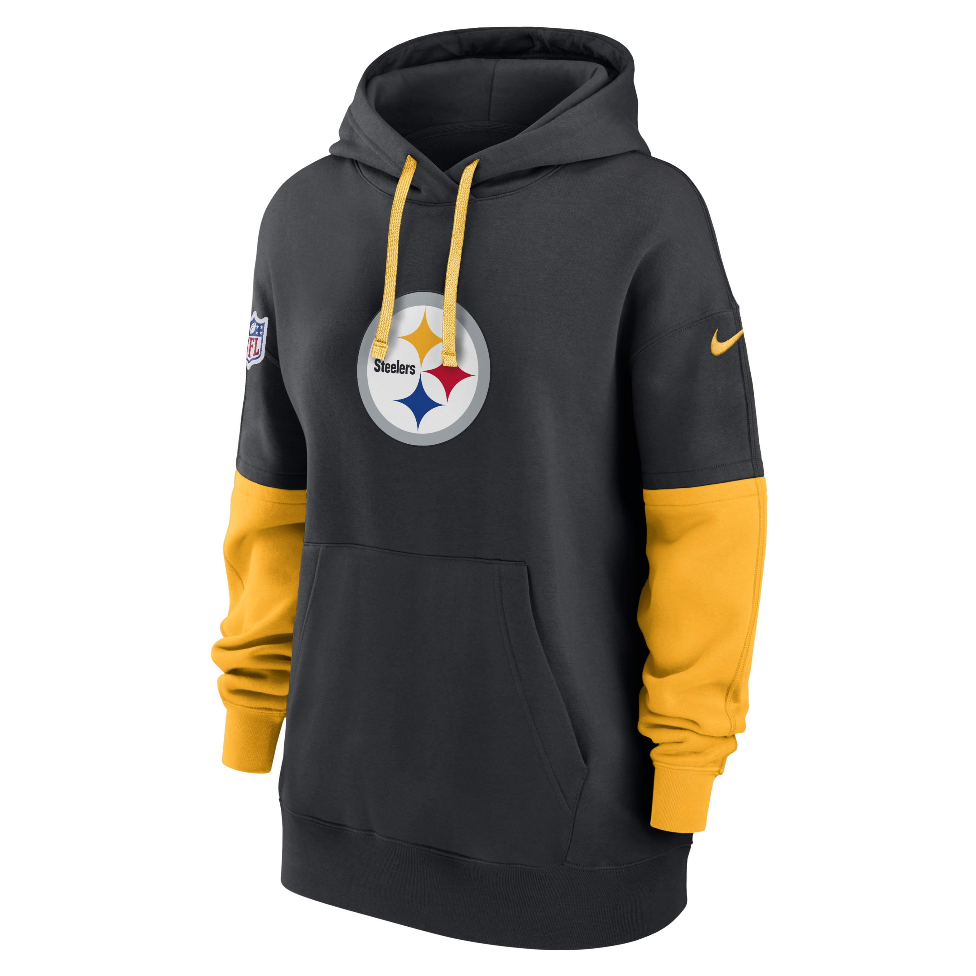 Pittsburgh Steelers Sideline Essential Women's Nike NFL Pullover Hoodie