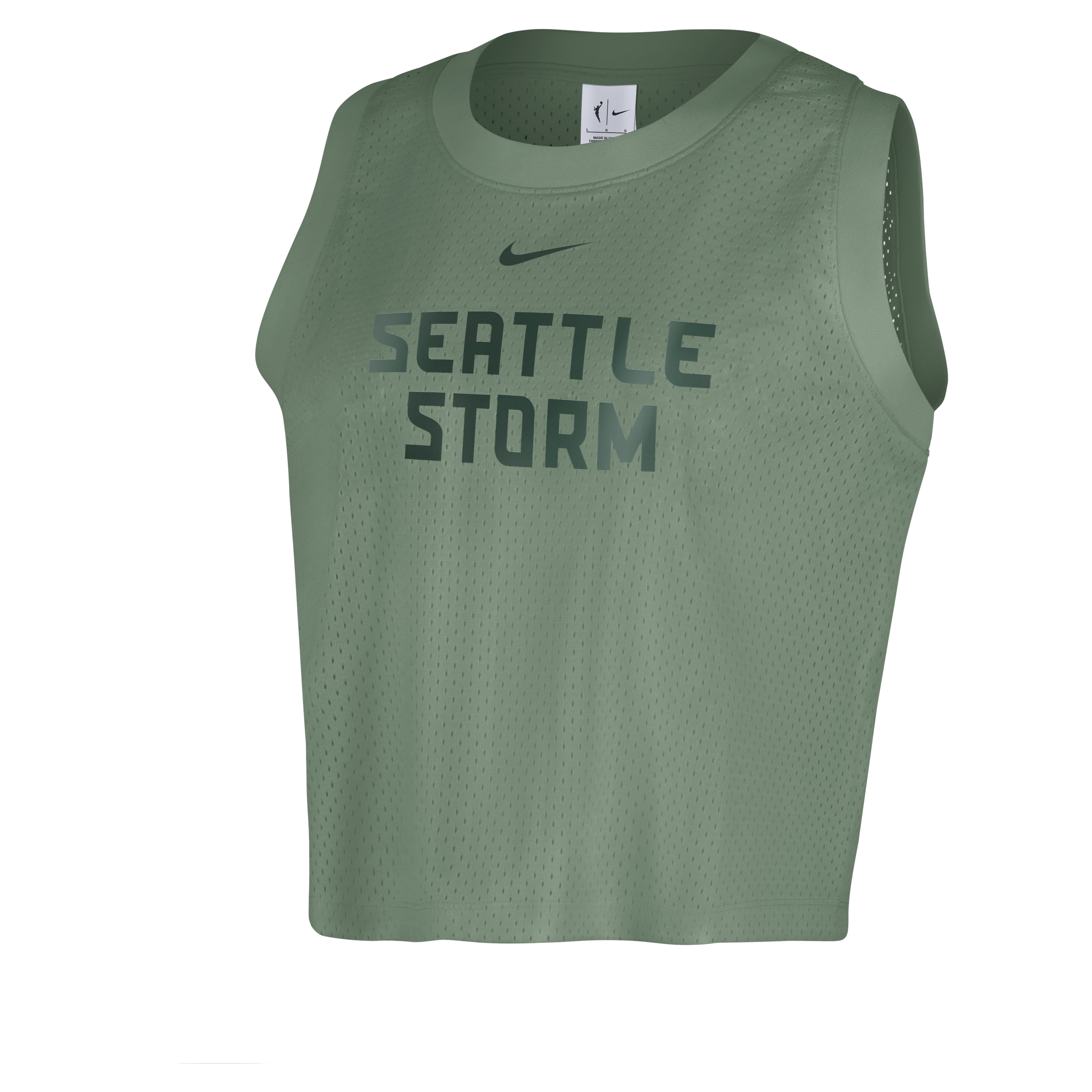 Seattle Storm Women's Nike WNBA Mesh Tank Top