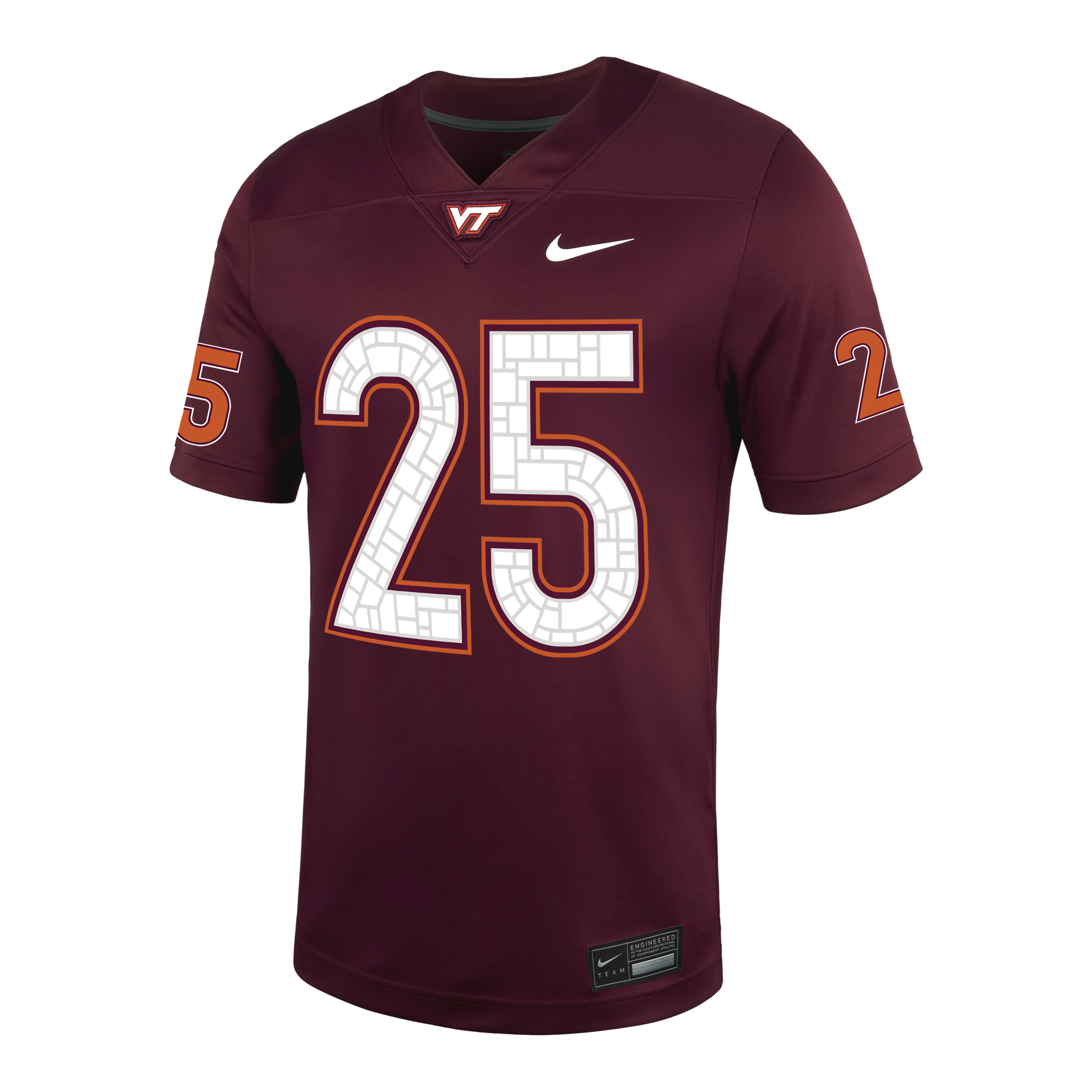 Virginia Tech Men's Nike College Football Replica Jersey