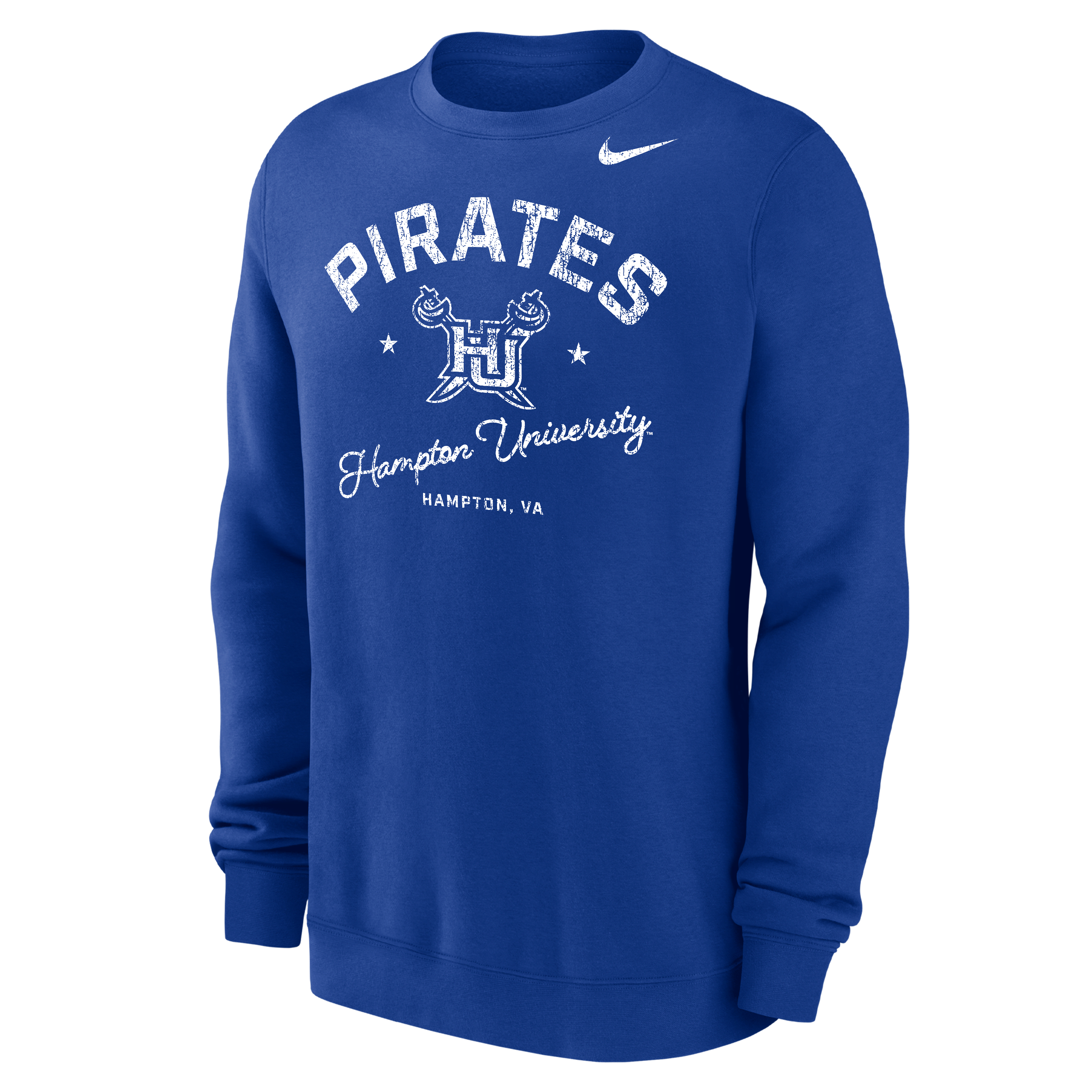Nike Club Fleece College (Hampton University) Men’s Crew-Neck Sweatshirt