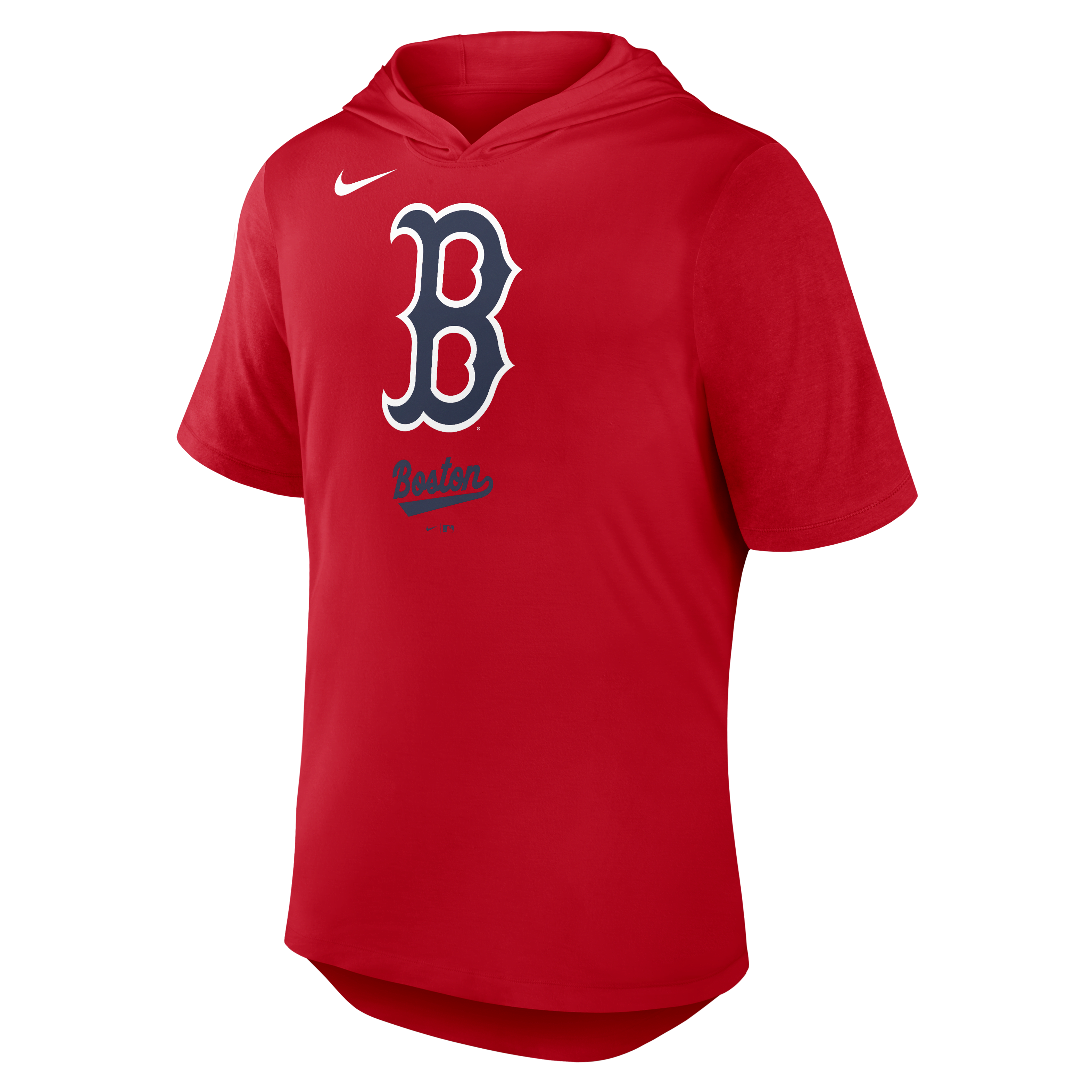 Boston Red Sox Logo Men's Nike Dri-FIT MLB Hooded T-Shirt