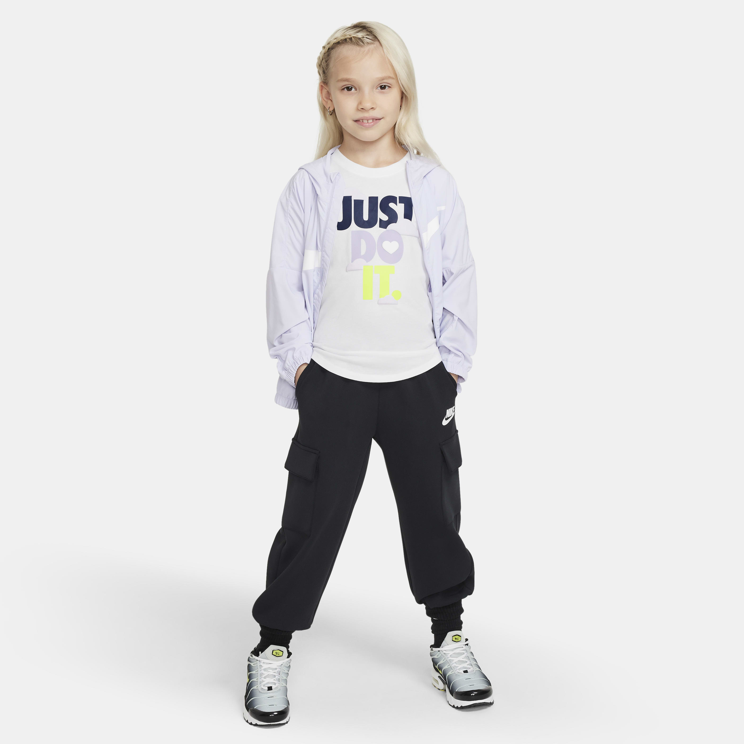 Nike Sweet Swoosh "Just Do It" Toddler Graphic T-Shirt