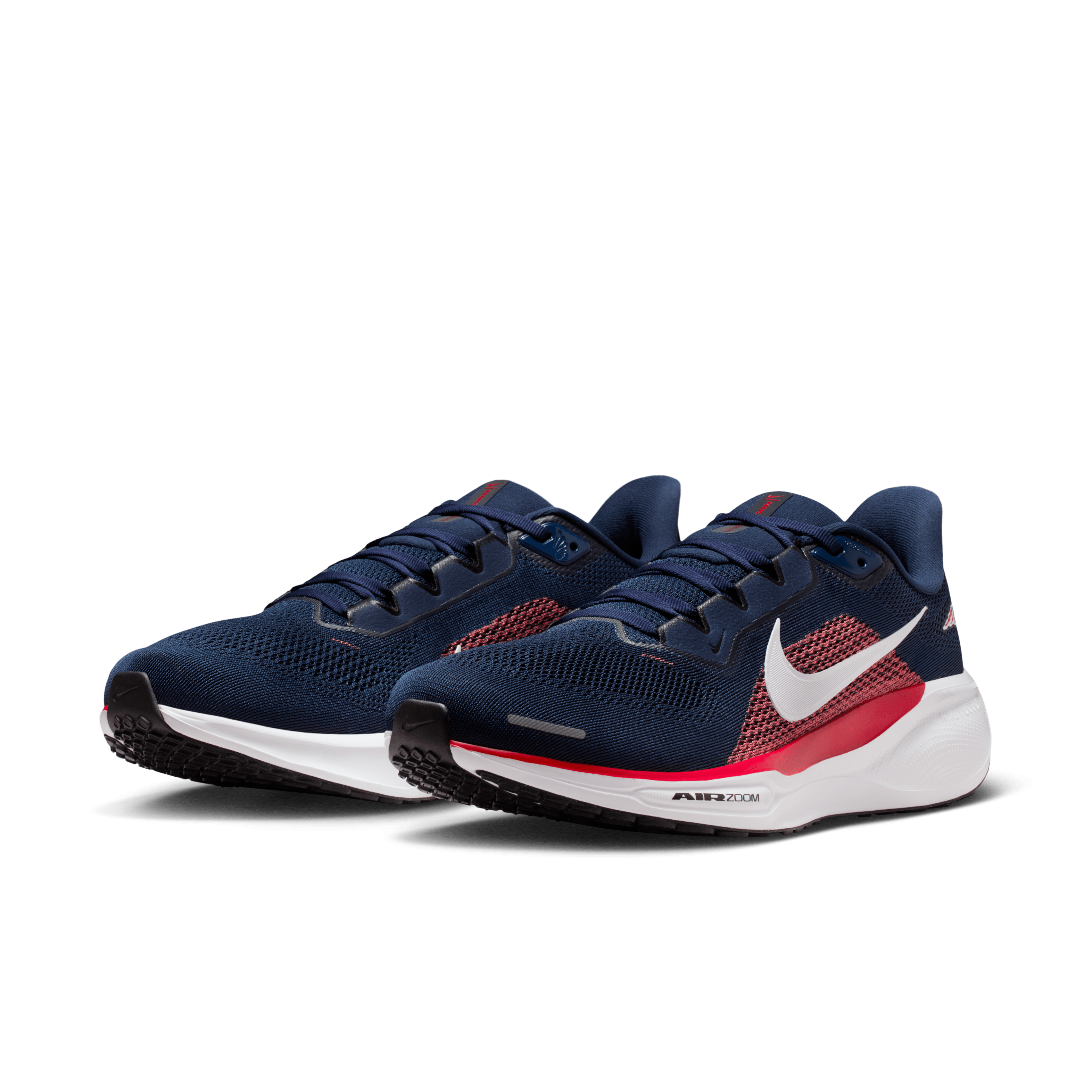 New England Patriots Pegasus 41 Men's Nike NFL Road Running Shoes
