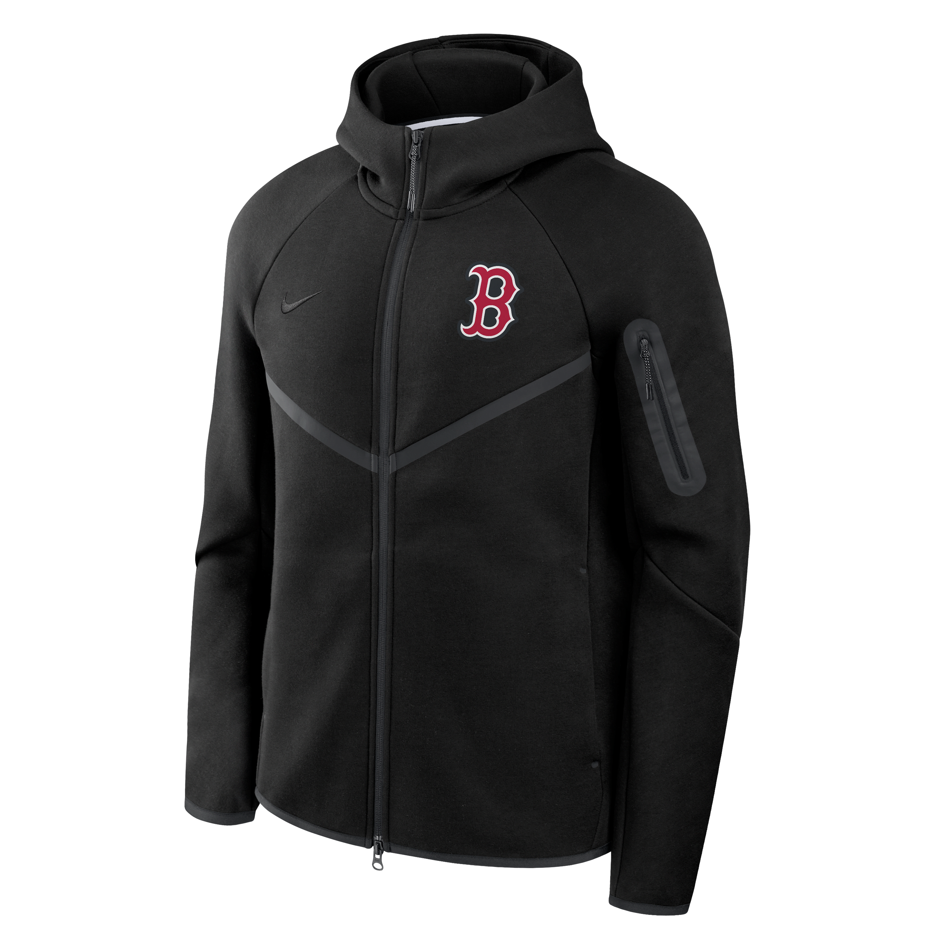 Boston Red Sox Tech Fleece Windrunner Men's Nike MLB Full-Zip Hooded Jacket