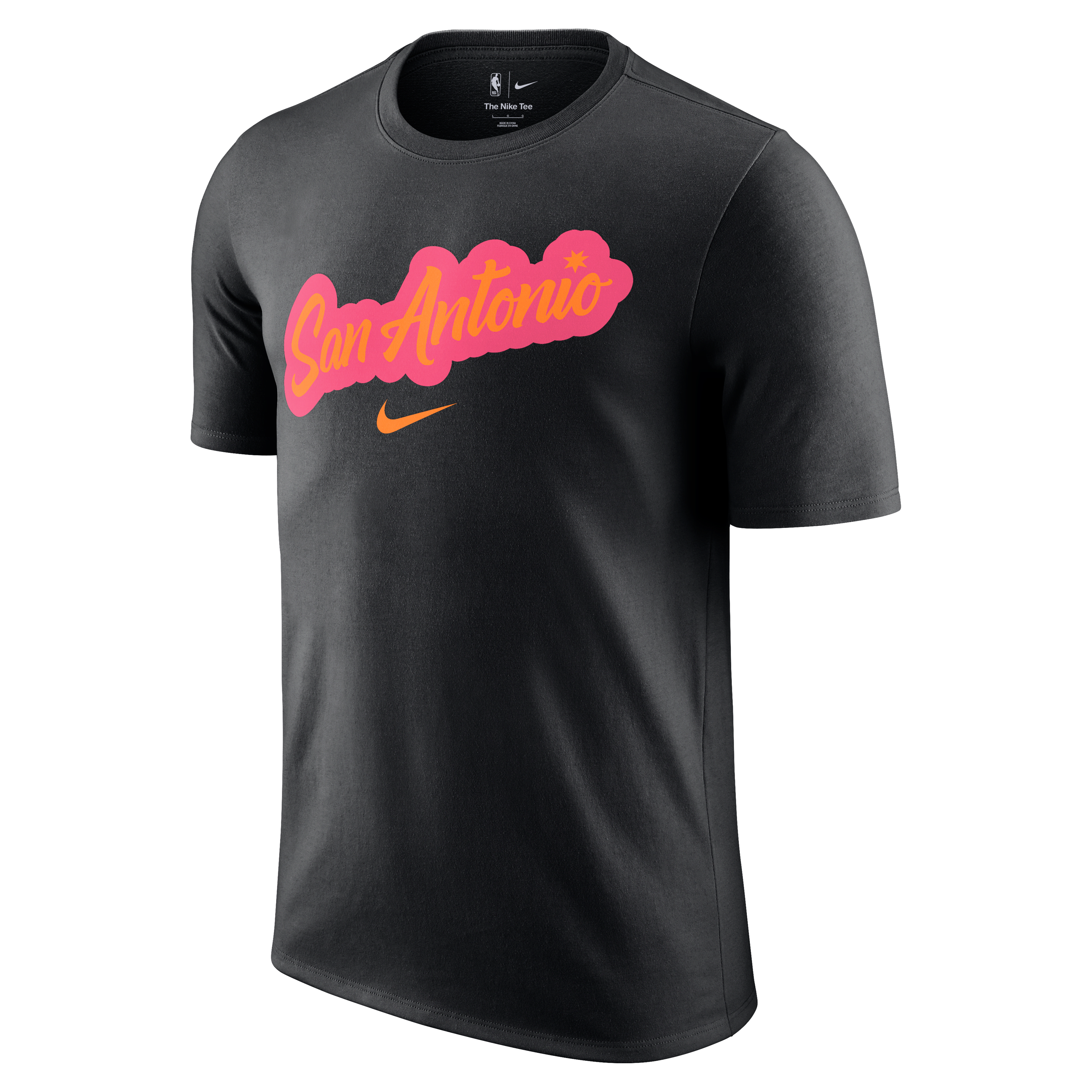 San Antonio Spurs Essential City Edition Men's Nike NBA T-Shirt