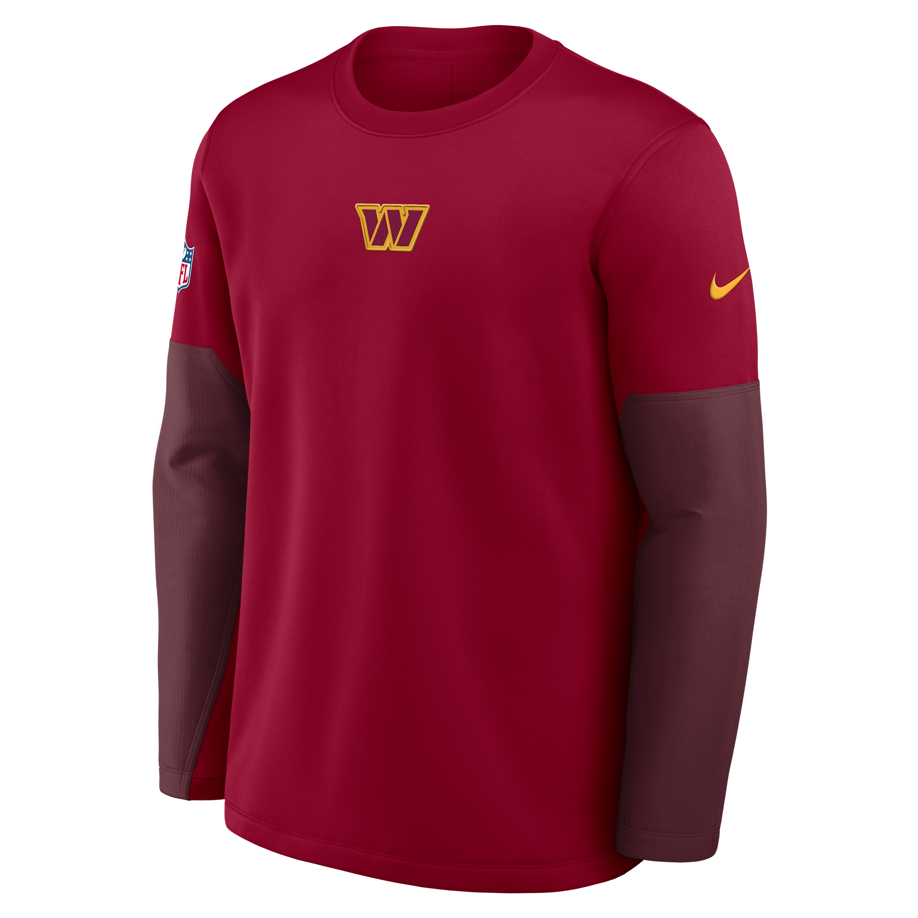 Washington Commanders Scripted To Win Sideline Coach Men's Nike Therma-FIT NFL Long-Sleeve T-Shirt