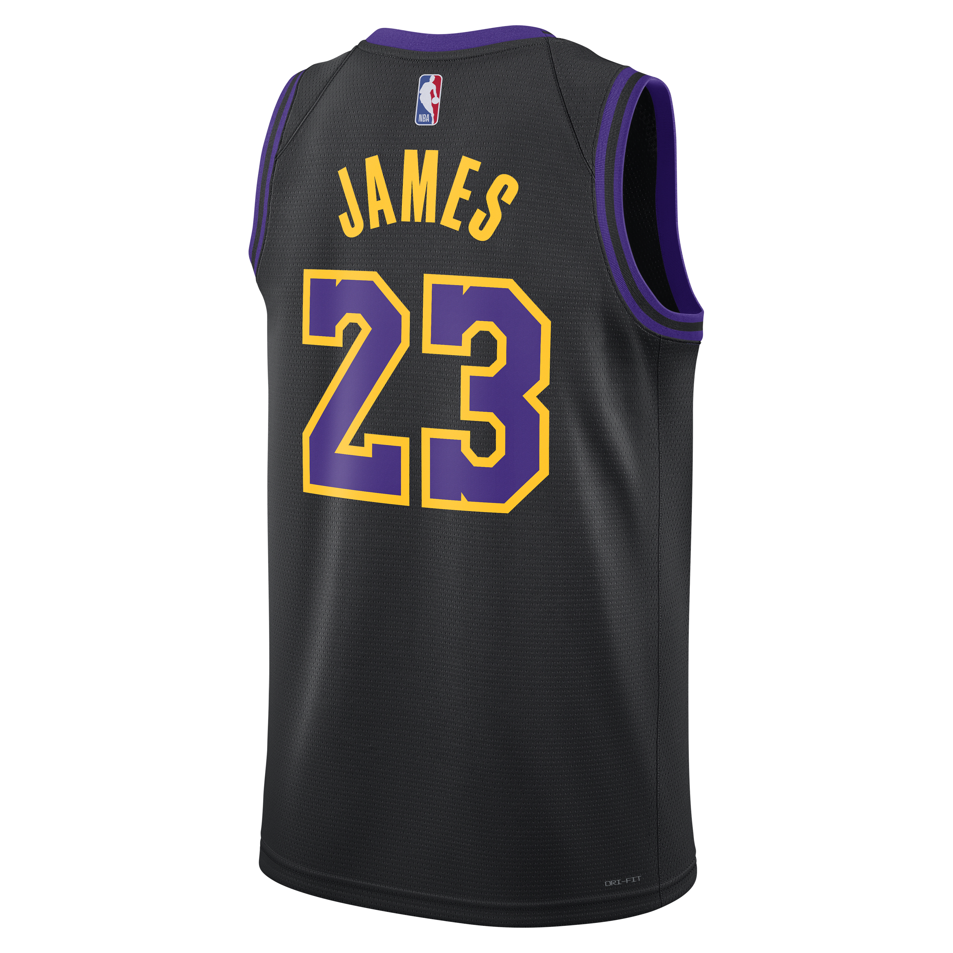 Lebron James Los Angeles Lakers City Edition 2023/24 Men's Nike Dri-FIT NBA Swingman Jersey