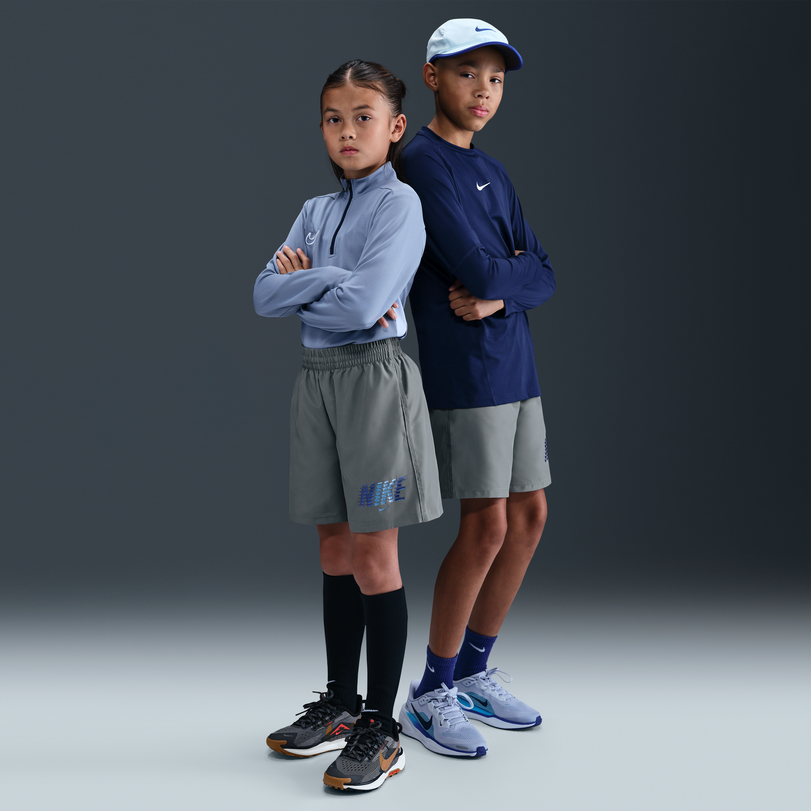 Nike Multi Big Kids' (Boys') Dri-FIT Woven Shorts