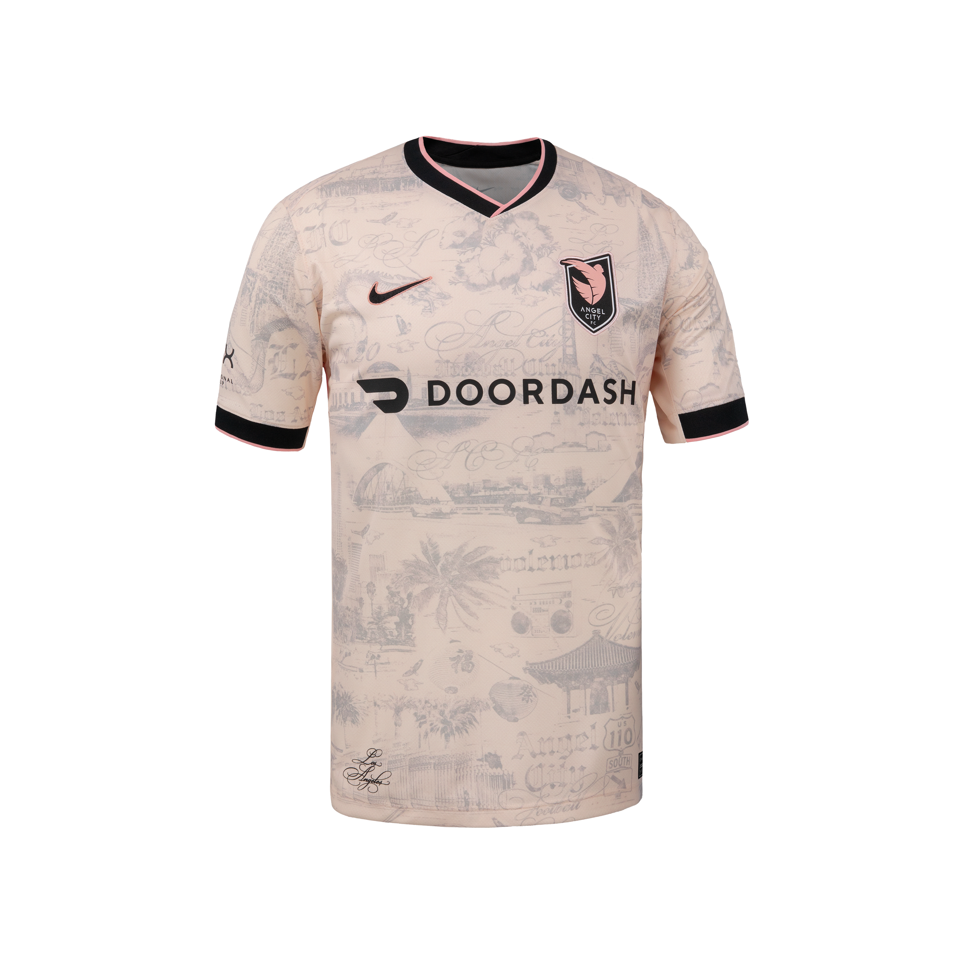 Giselle Thompson Angel City FC 2025 Stadium Away Men's Nike Dri-FIT NWSL Replica Jersey