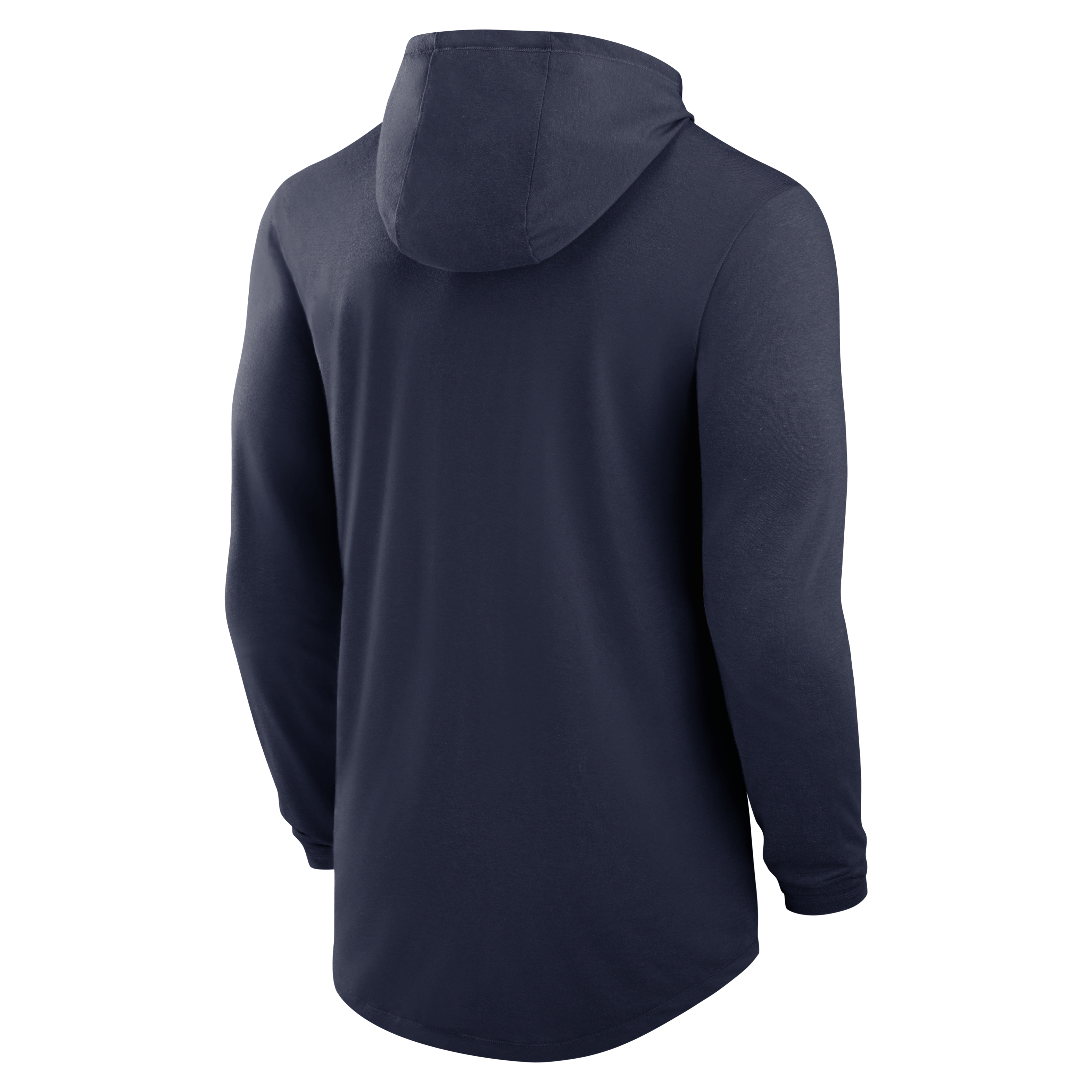 West Virginia Campus Arch Men's Nike Dri-FIT College Long-Sleeve Hooded T-Shirt