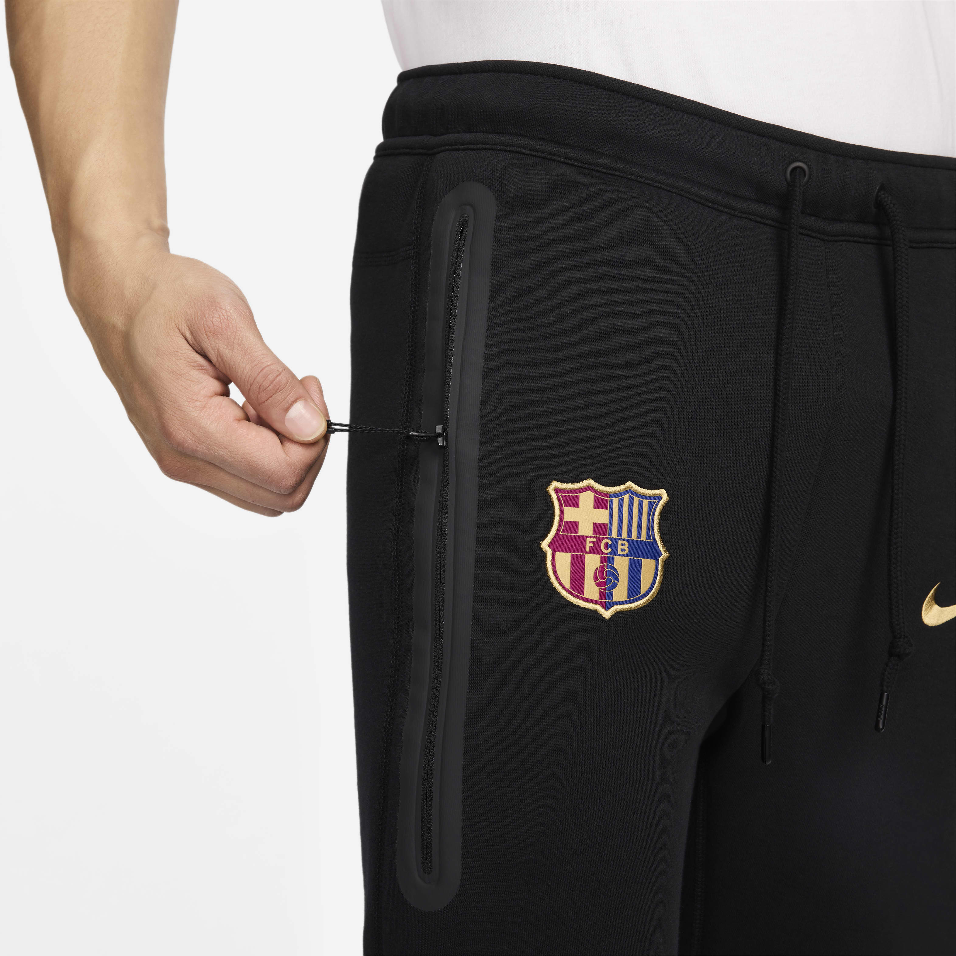 FC Barcelona Tech Fleece Men's Nike Soccer Joggers