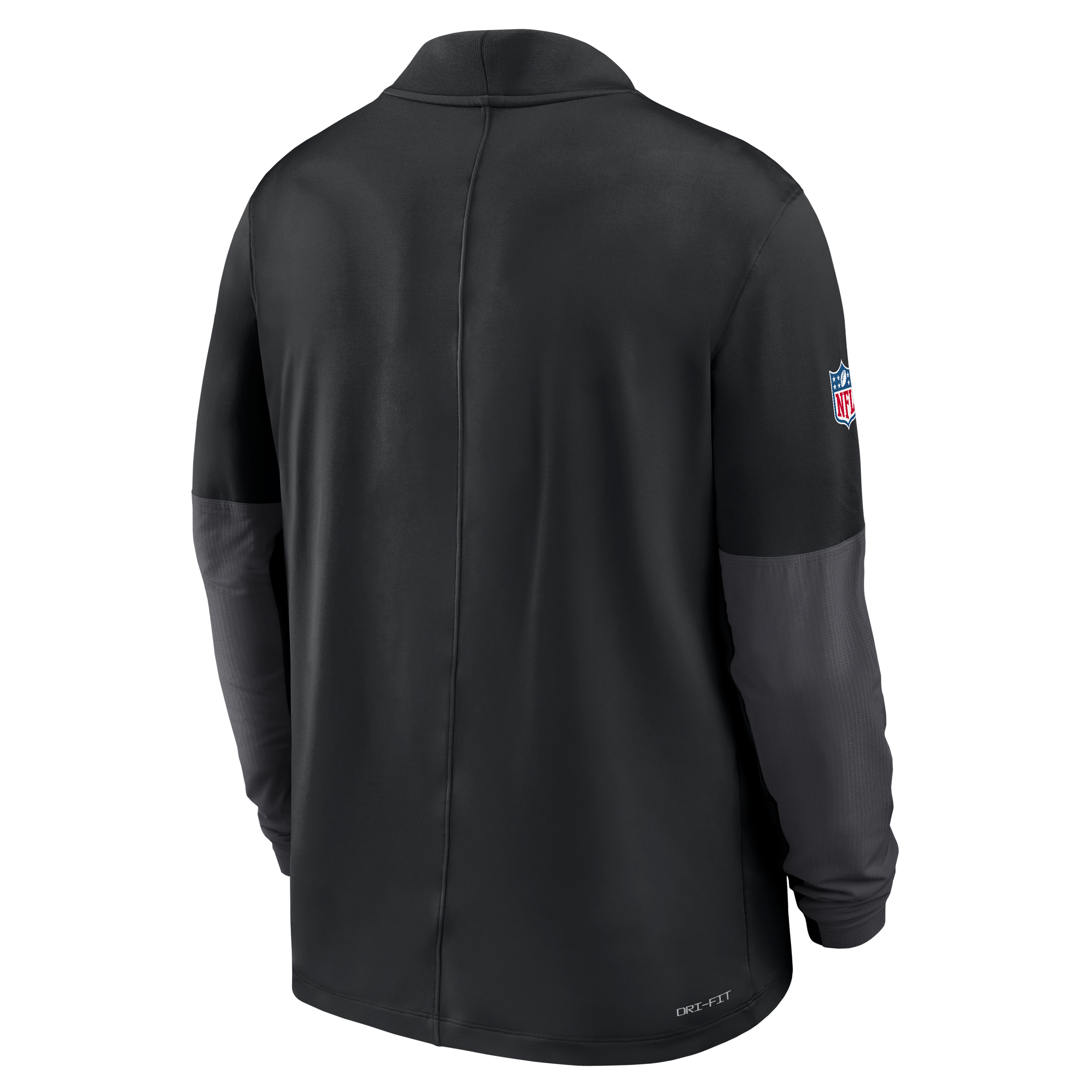 Las Vegas Raiders Feel The Pressure Men's Nike Dri-FIT NFL 1/2-Zip Top