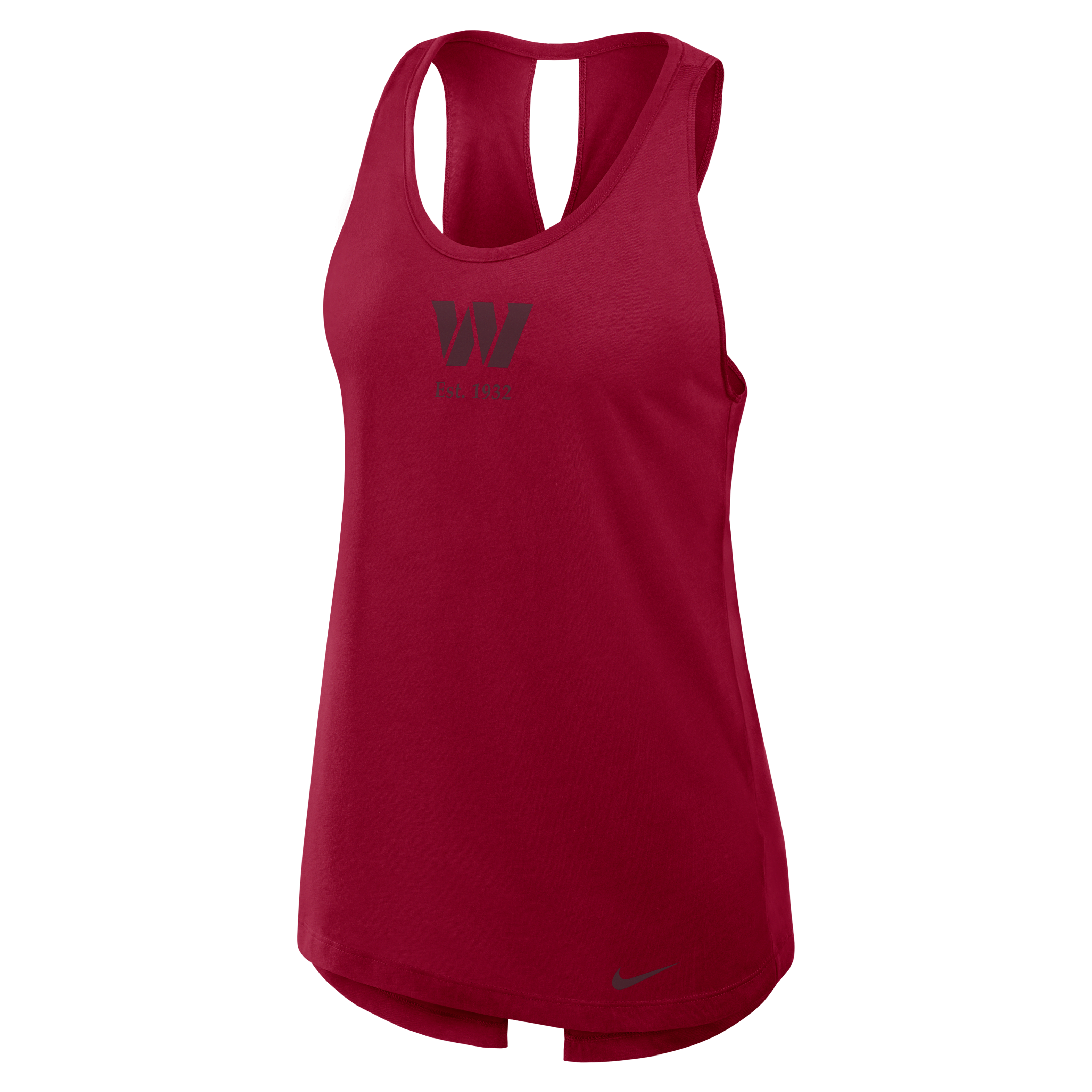 Washington Commanders Established Women's Nike Dri-FIT NFL Tank Top