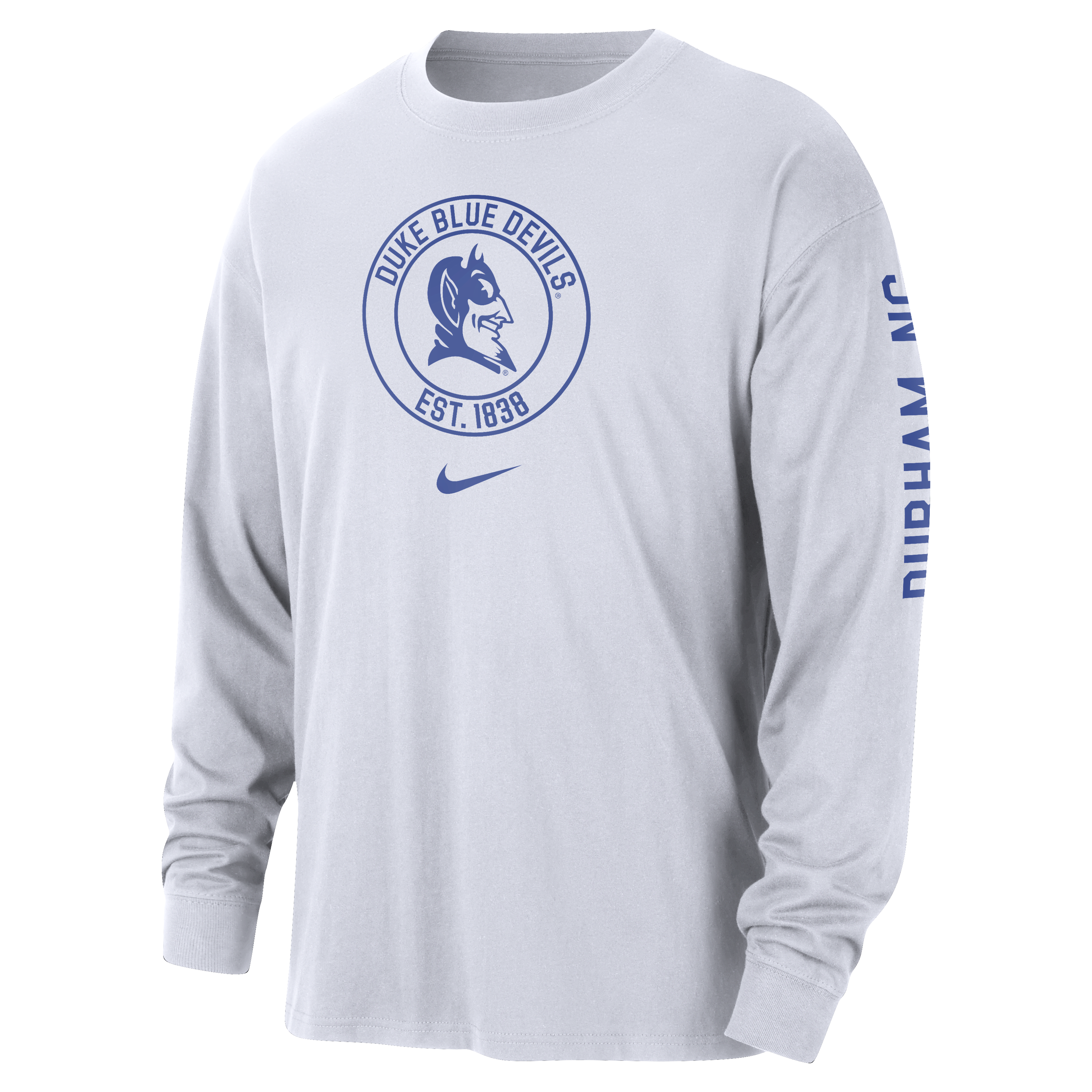 Duke Max90 Men's Nike College Long-Sleeve T-Shirt