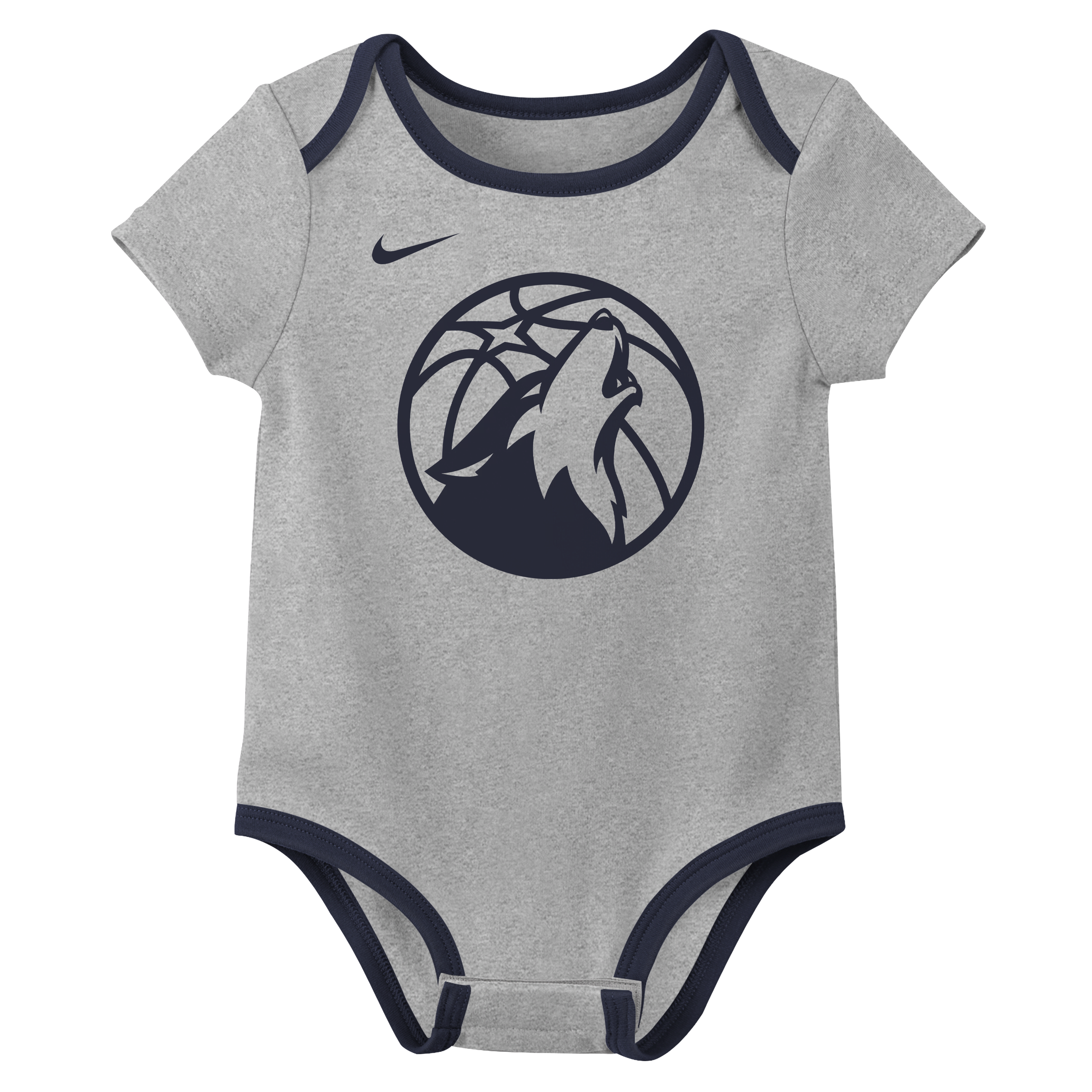 Nike "Minnesota Timberwolves" Baby (0-3M) NBA Bodysuit (2-Pack)