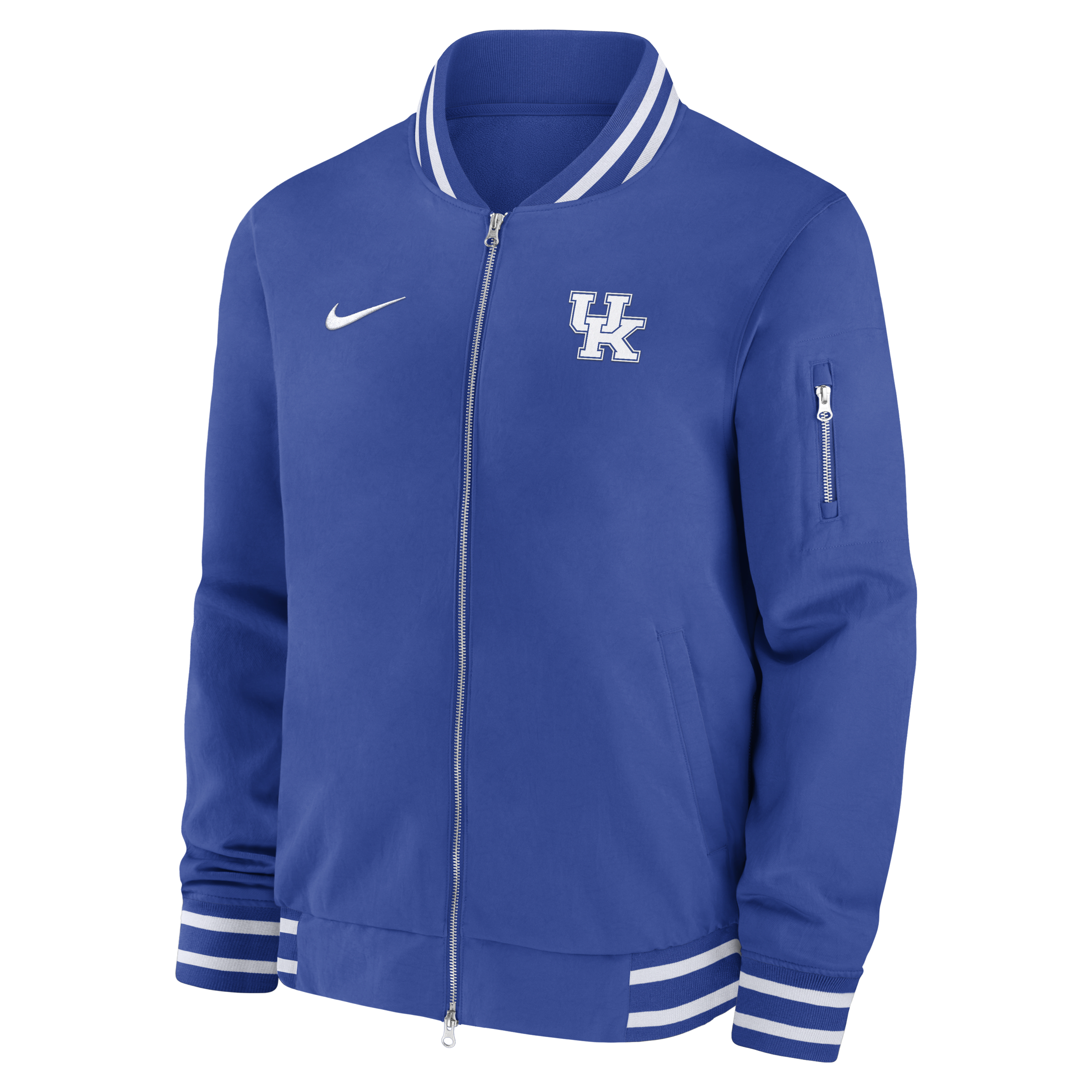 Kentucky Wildcats Sideline Men's Nike College Full-Zip Bomber Jacket