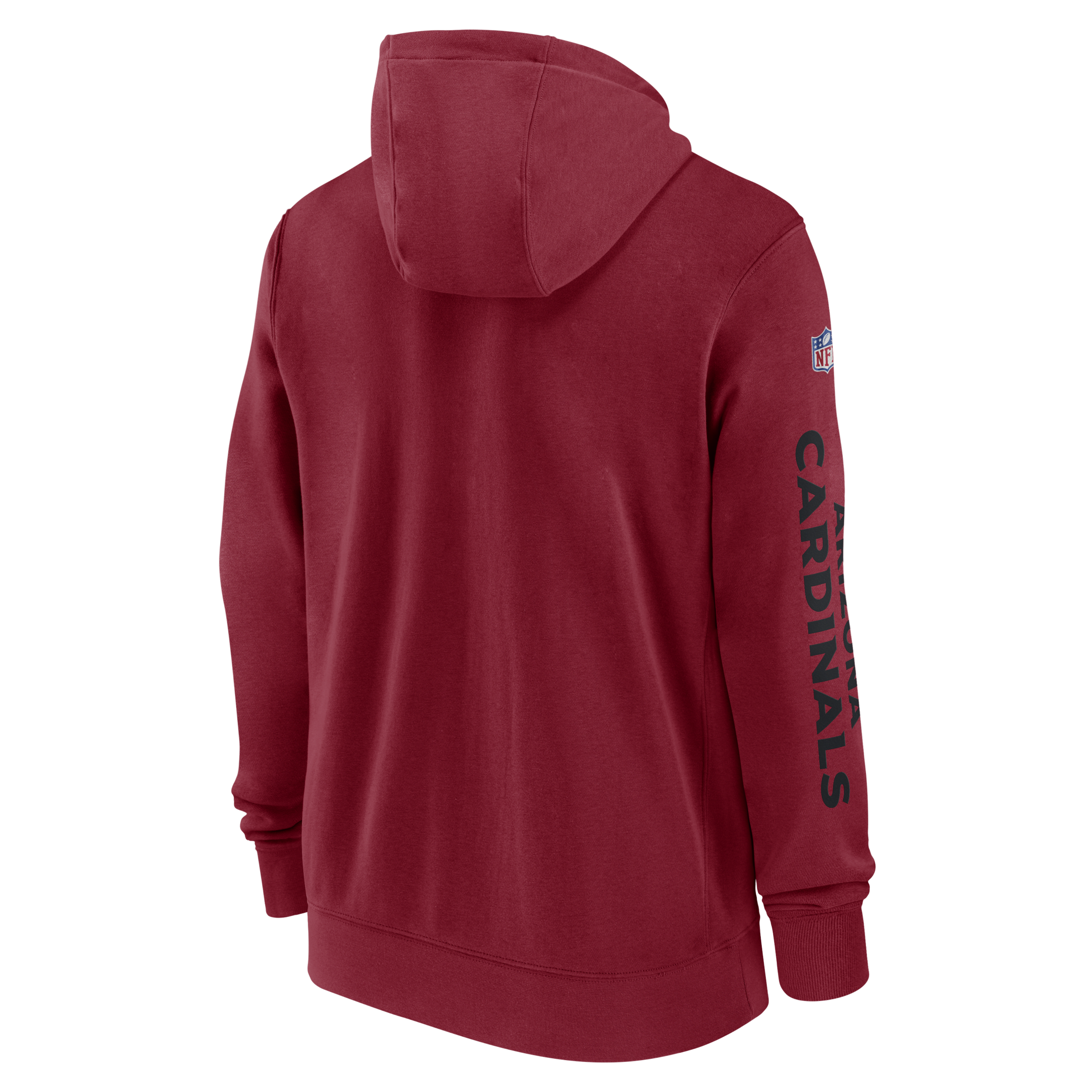 Arizona Cardinals Sideline Team Issue Club Men's Nike Full Zip Hoodie