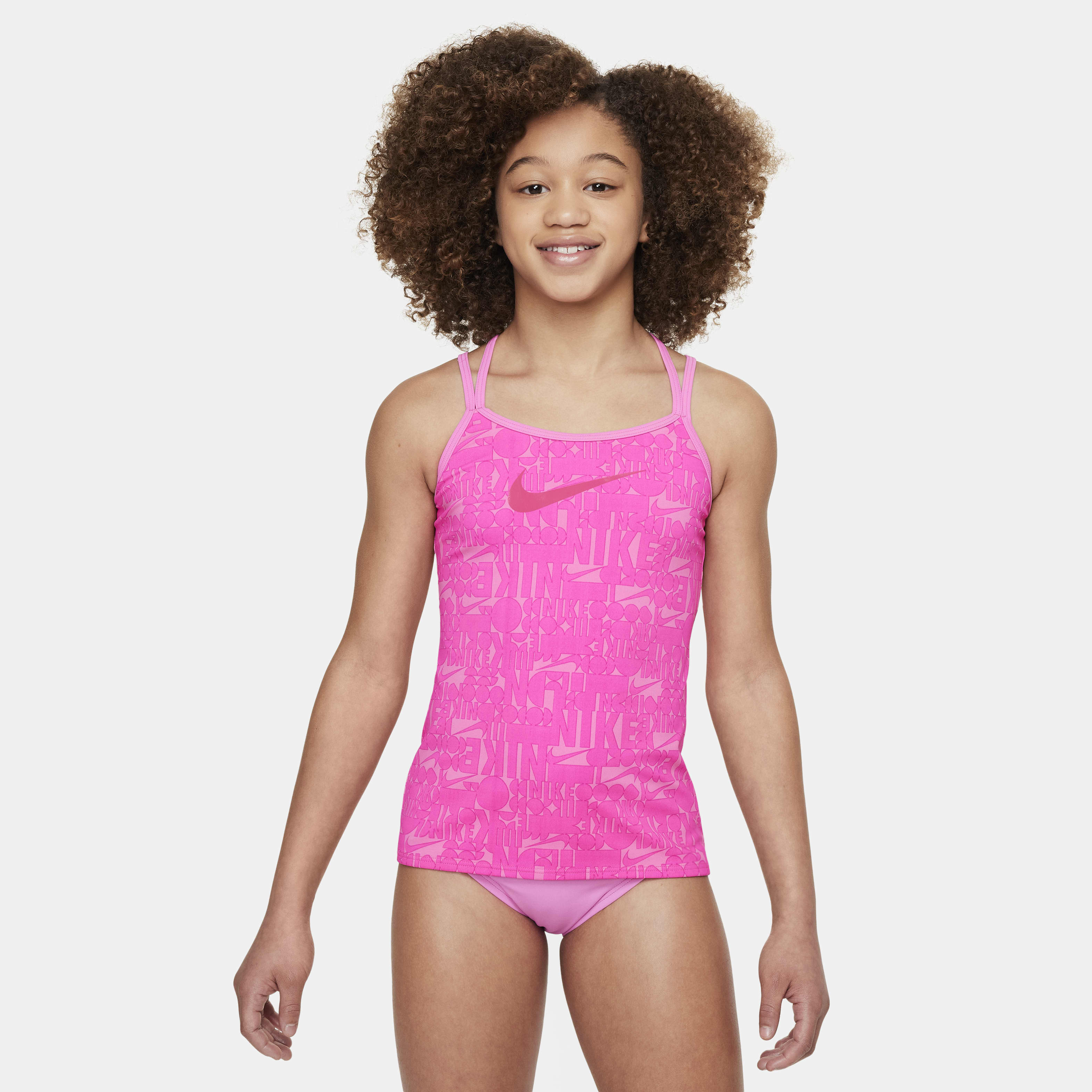 Nike Swim Retro Flow Big Kids' (Girls') T-Back Tankini Set