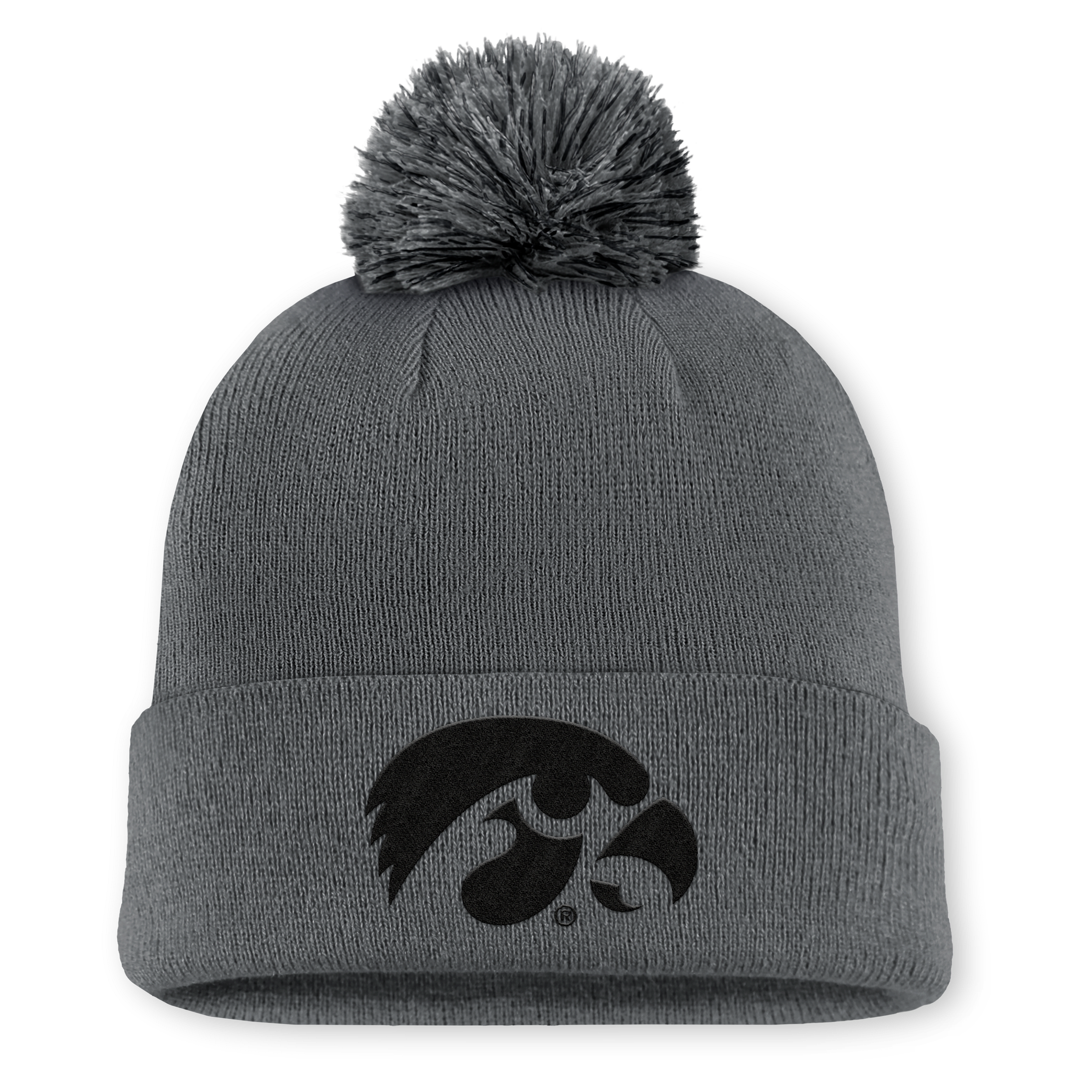 Iowa Primetime Campus Toned Men's Nike College Cuffed Pom Beanie
