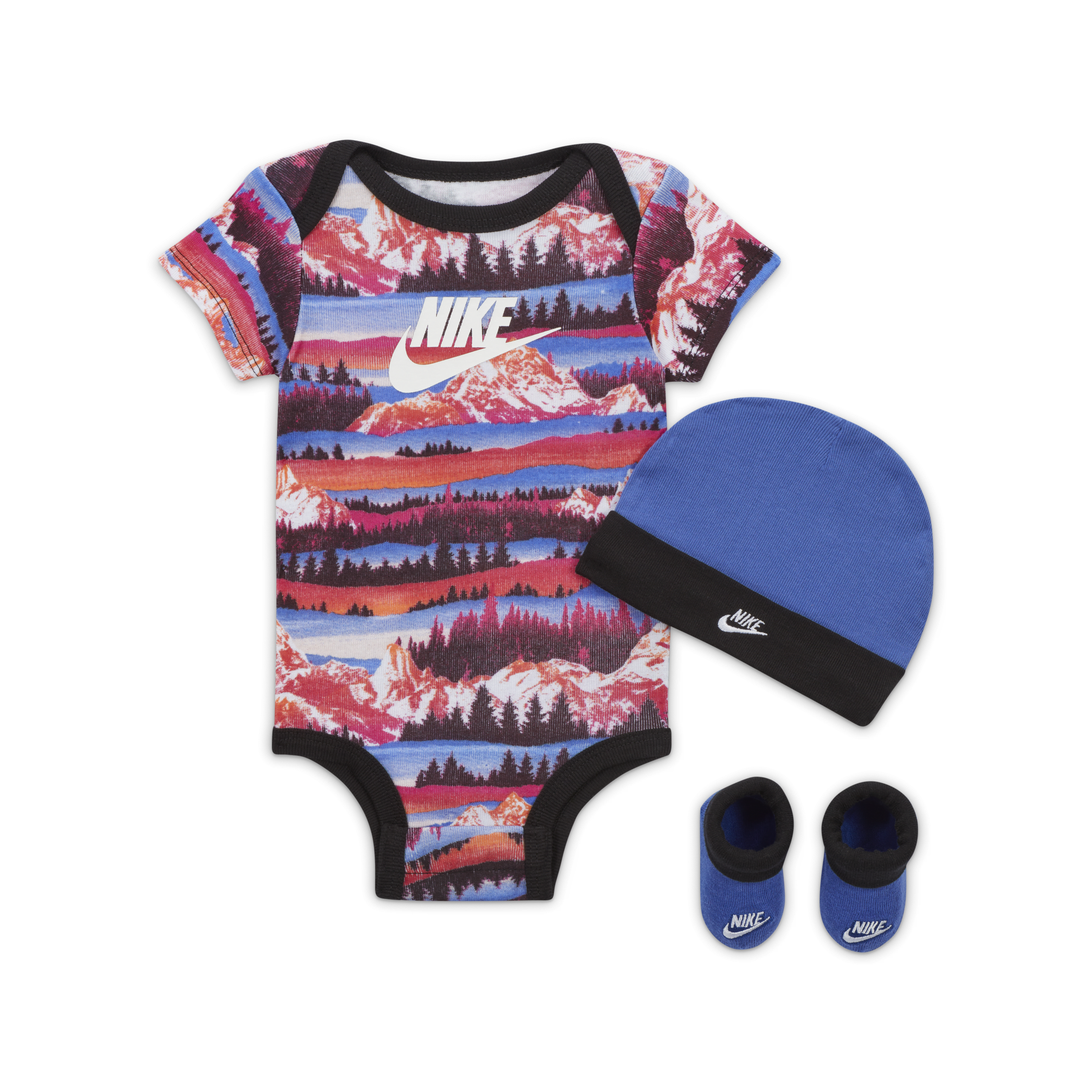 Conjunto de 3 peças com body Nike Snow Day 3-Piece Boxed Set para bebé